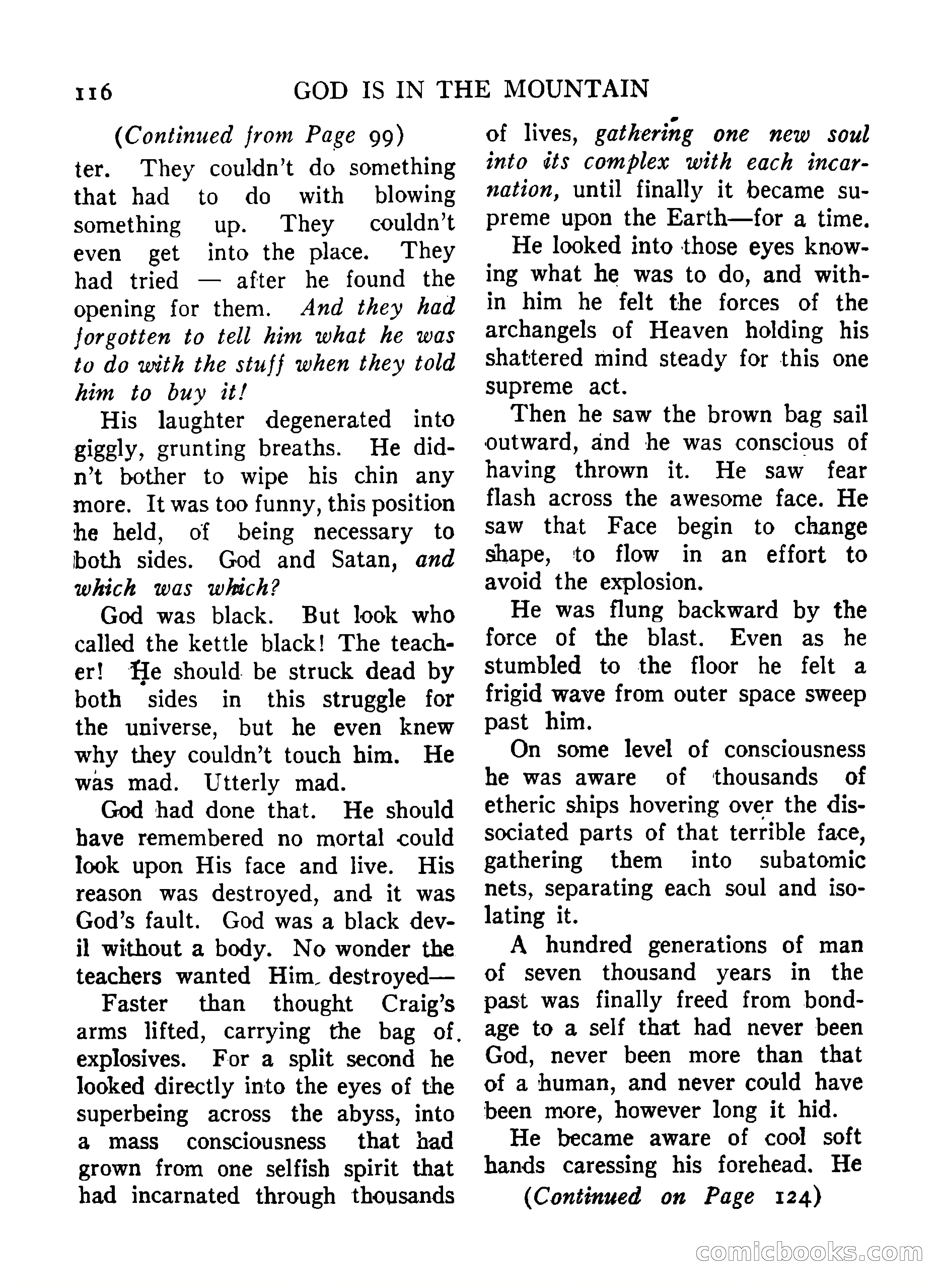 Mystic Magazine, December 1954 — page 116 of 133