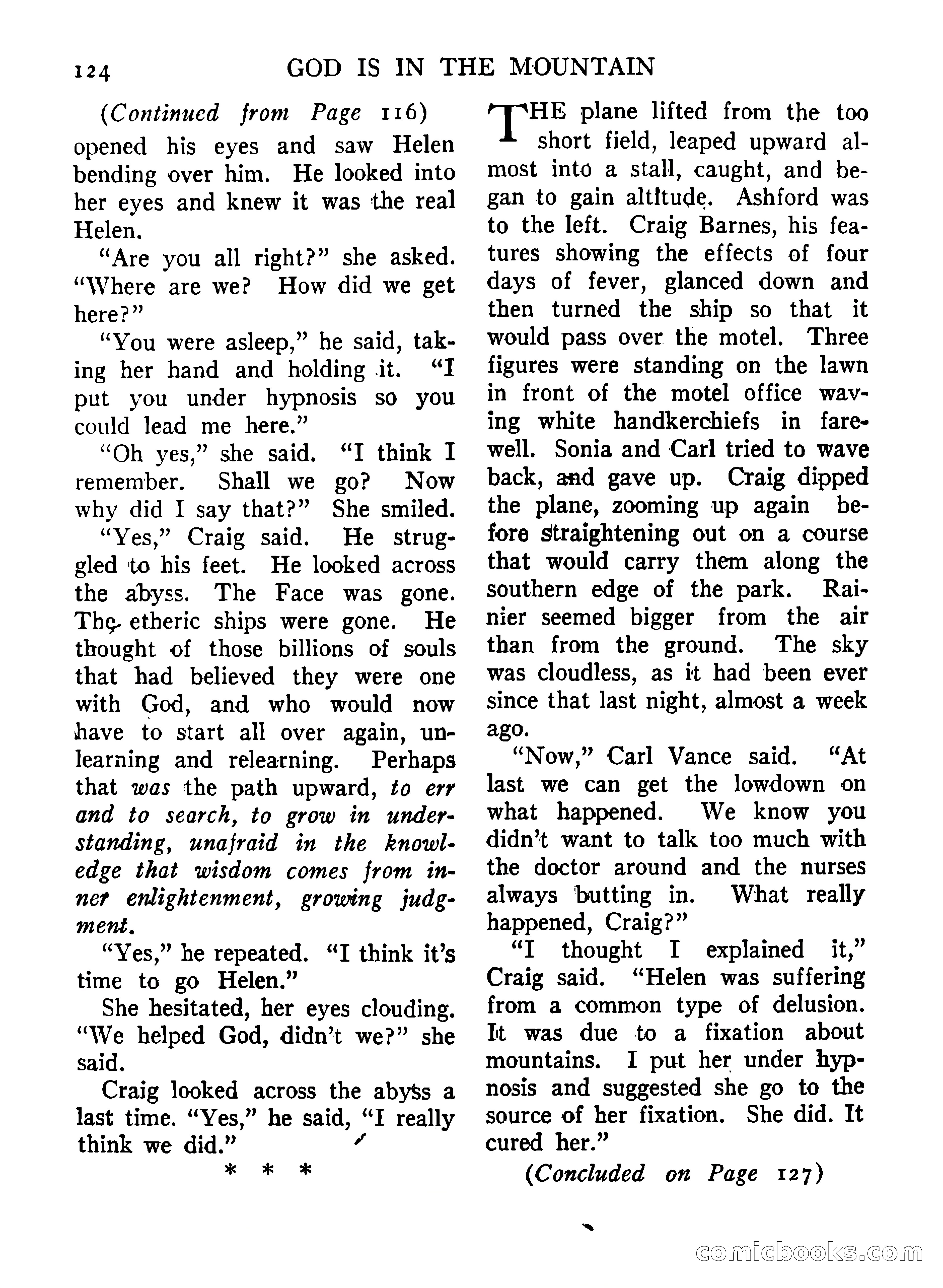 Mystic Magazine, December 1954 — page 124 of 133