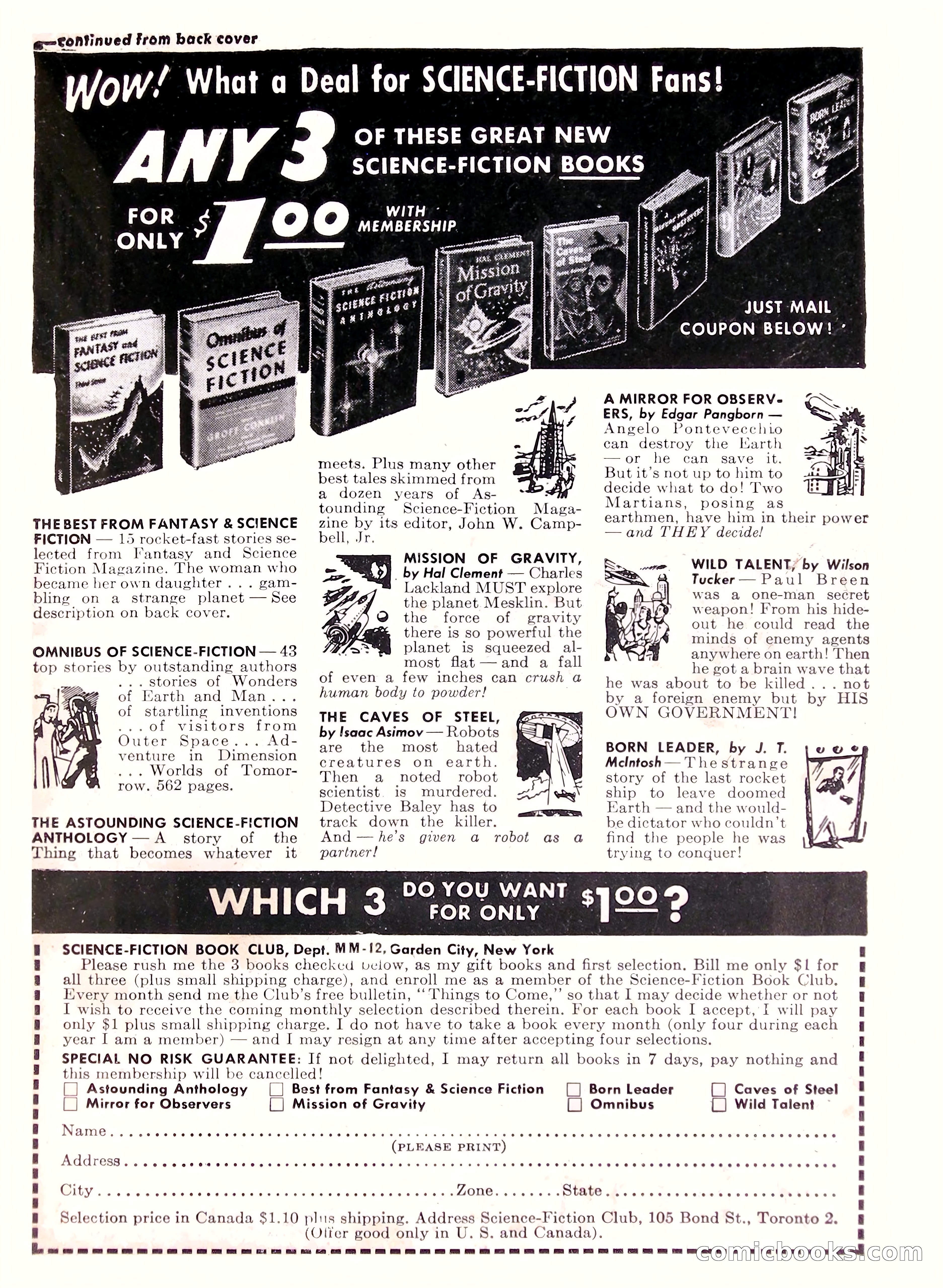 Mystic Magazine, December 1954 — page 131 of 133