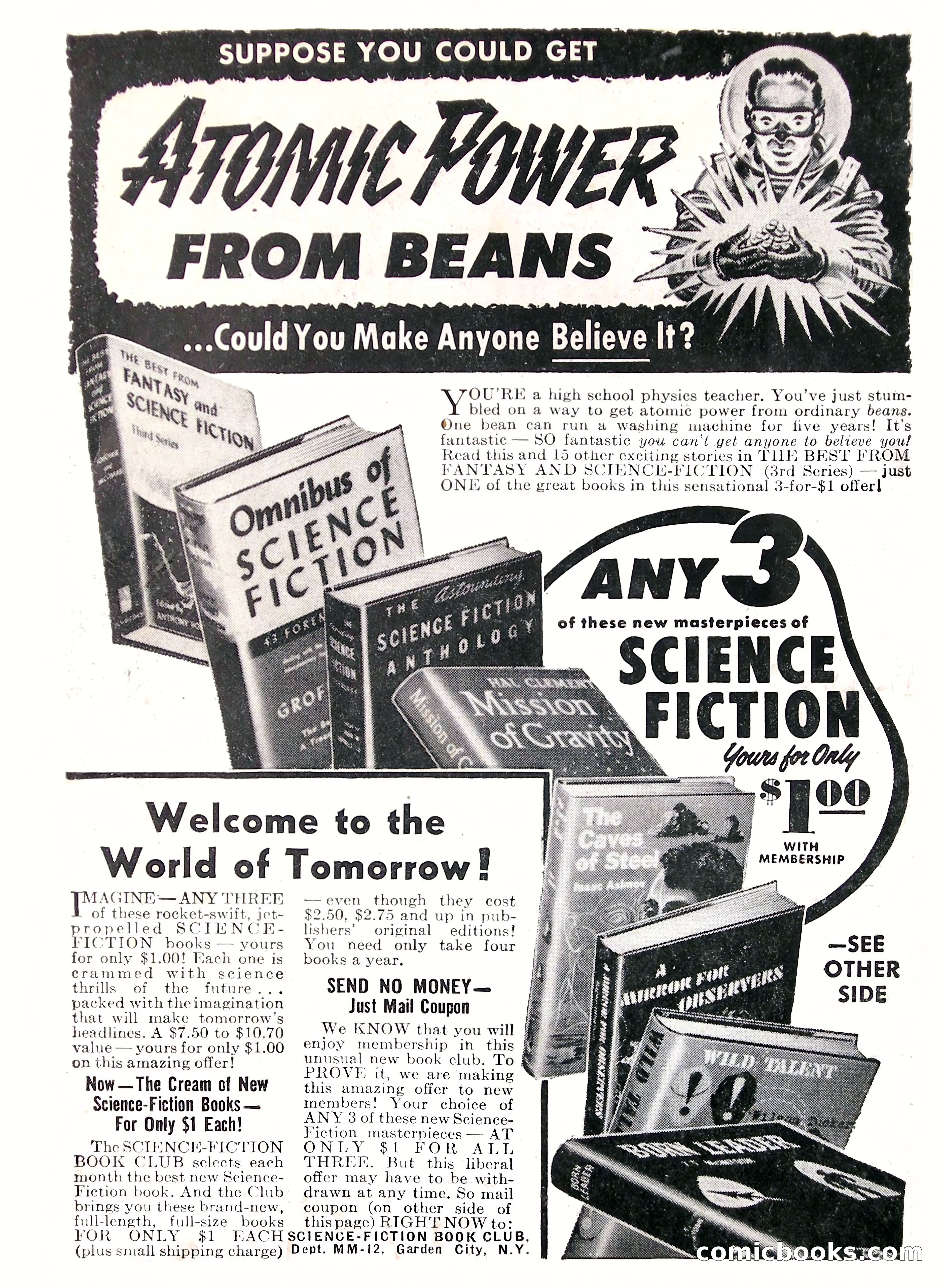 Mystic Magazine, December 1954 — page 132 of 133