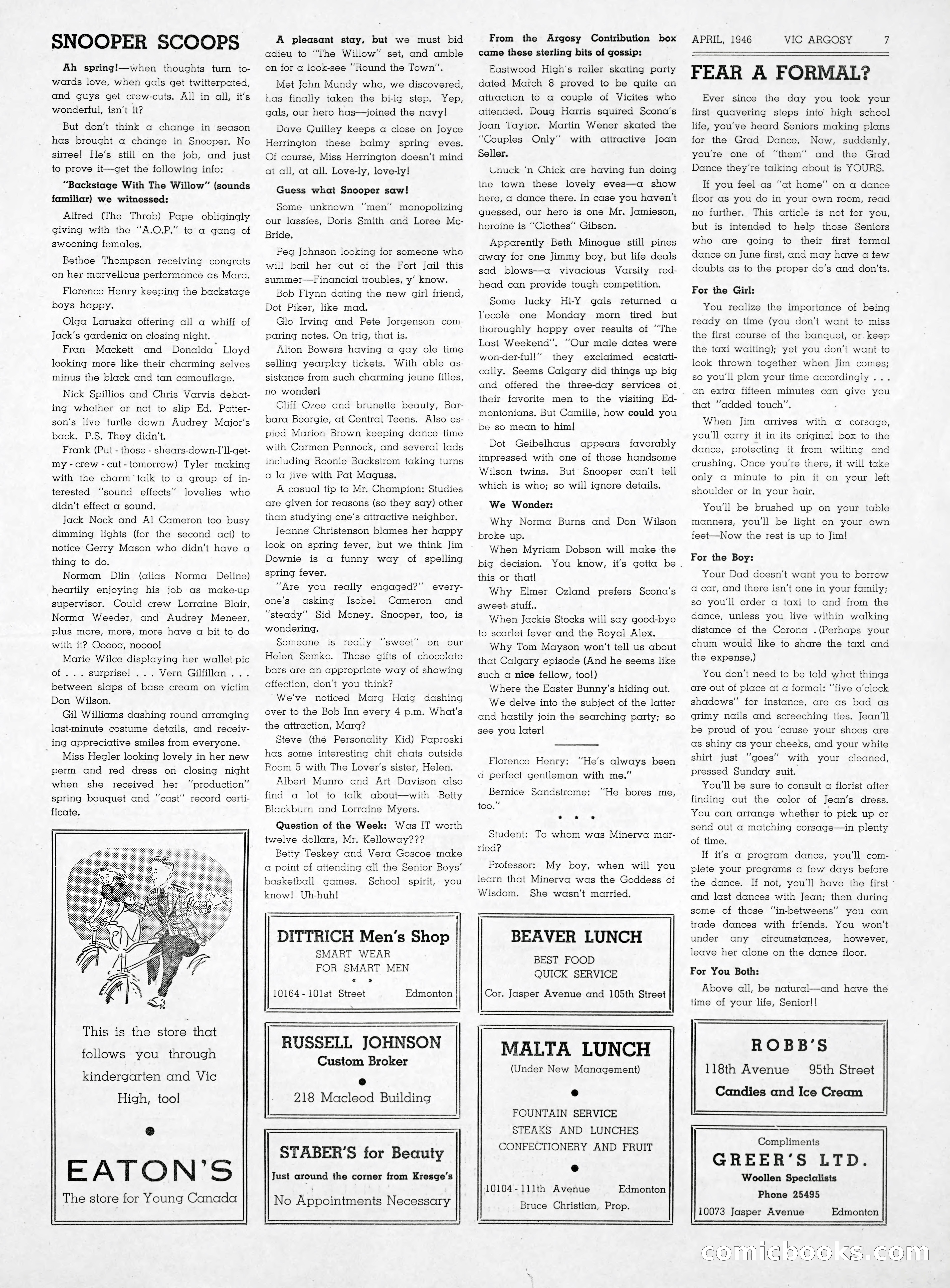 Vic Argosy, Vol. 14, No. 5 — page 7 of 8