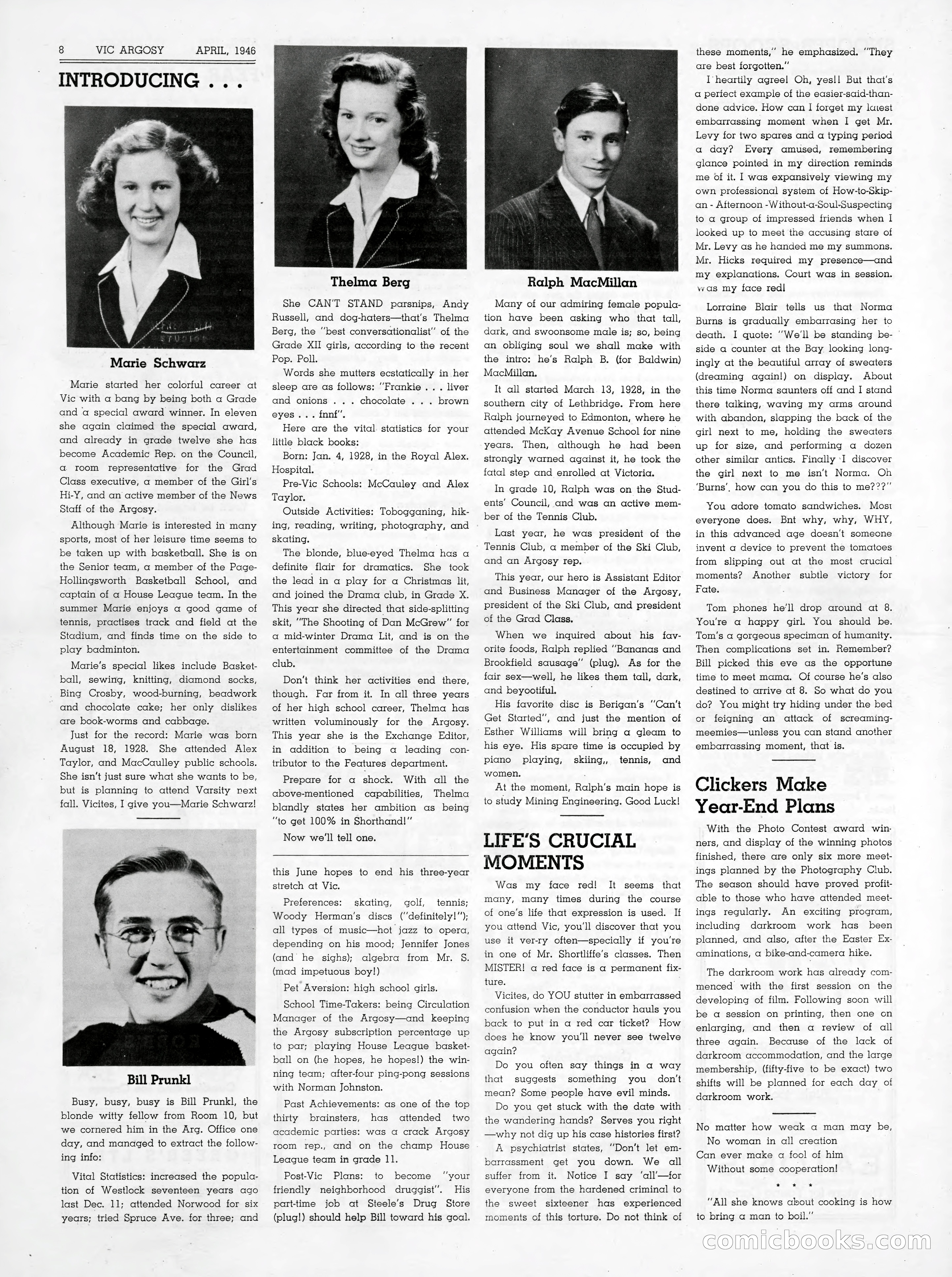 Vic Argosy, Vol. 14, No. 5 — page 8 of 8