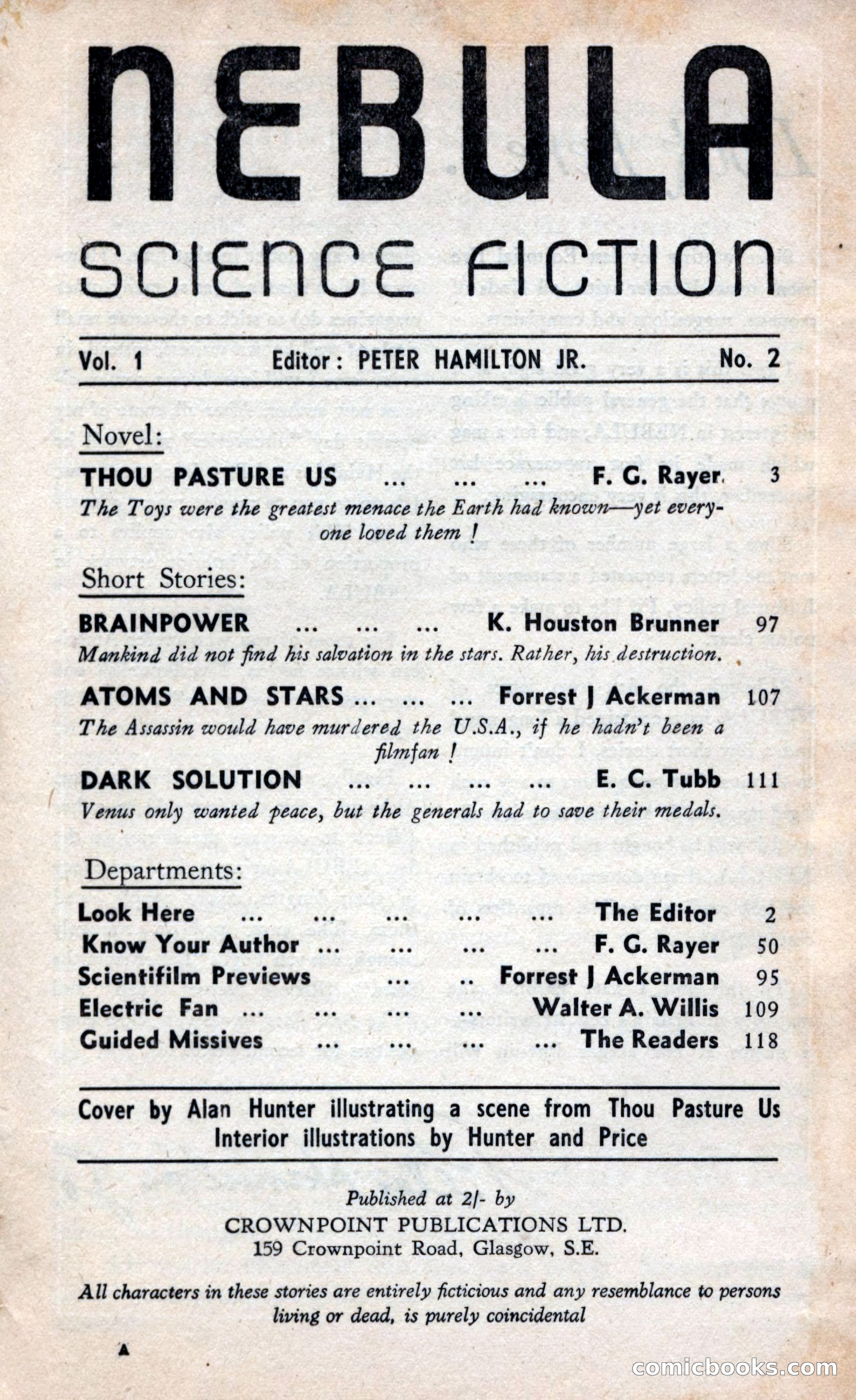 Nebula Science Fiction, Vol. 1, No. 2 — page 3 of 124