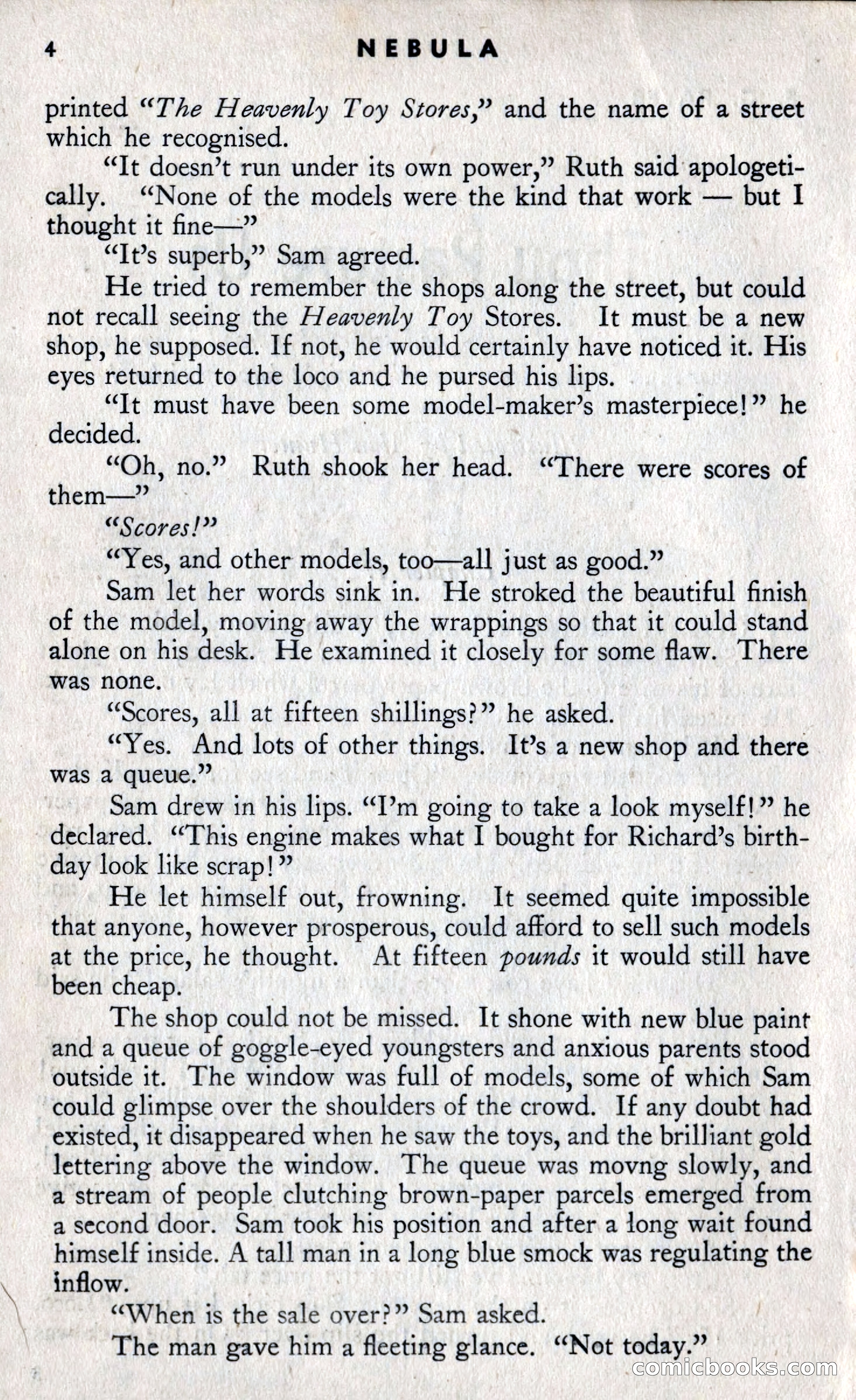 Nebula Science Fiction, Vol. 1, No. 2 — page 6 of 124
