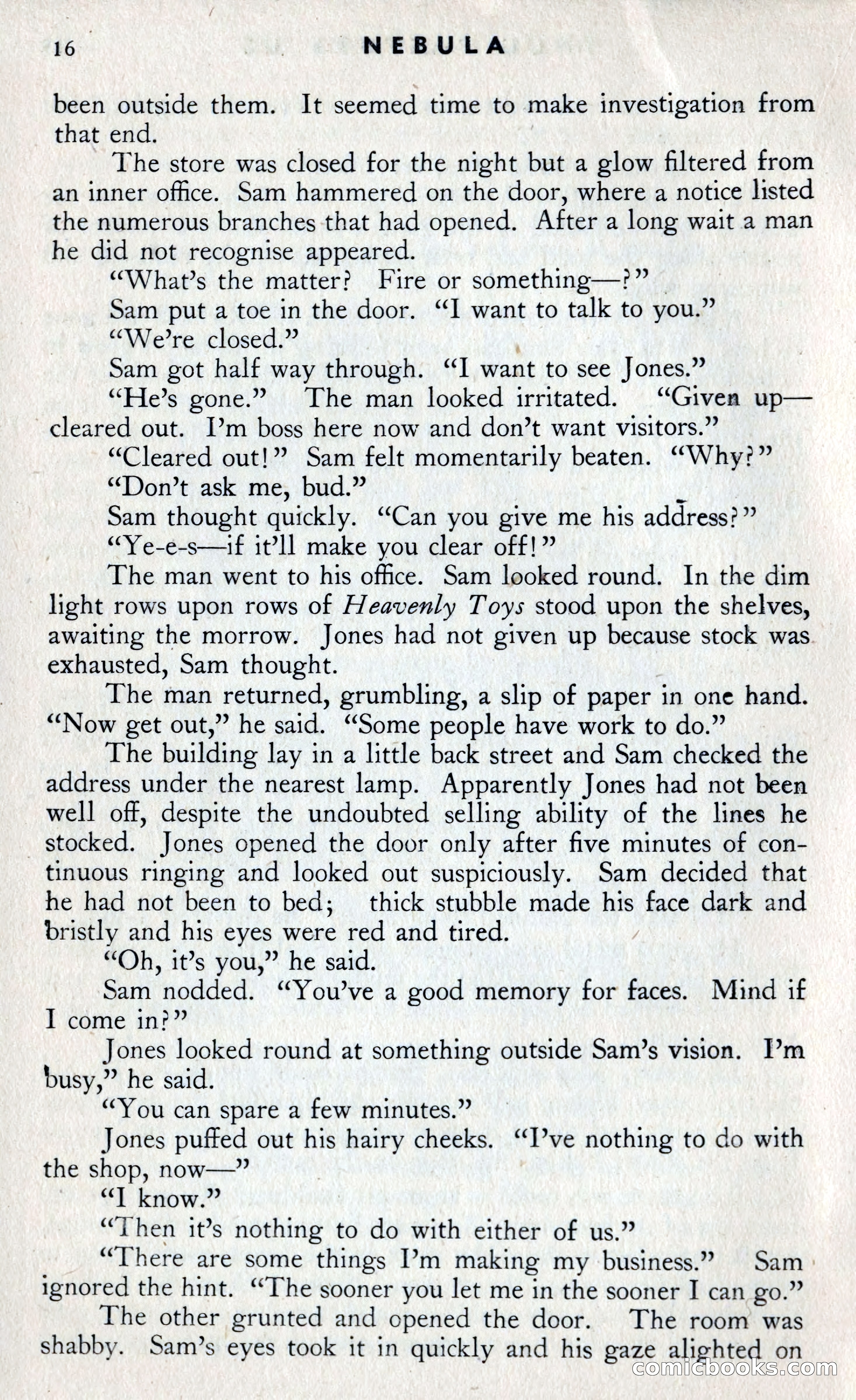 Nebula Science Fiction, Vol. 1, No. 2 — page 18 of 124