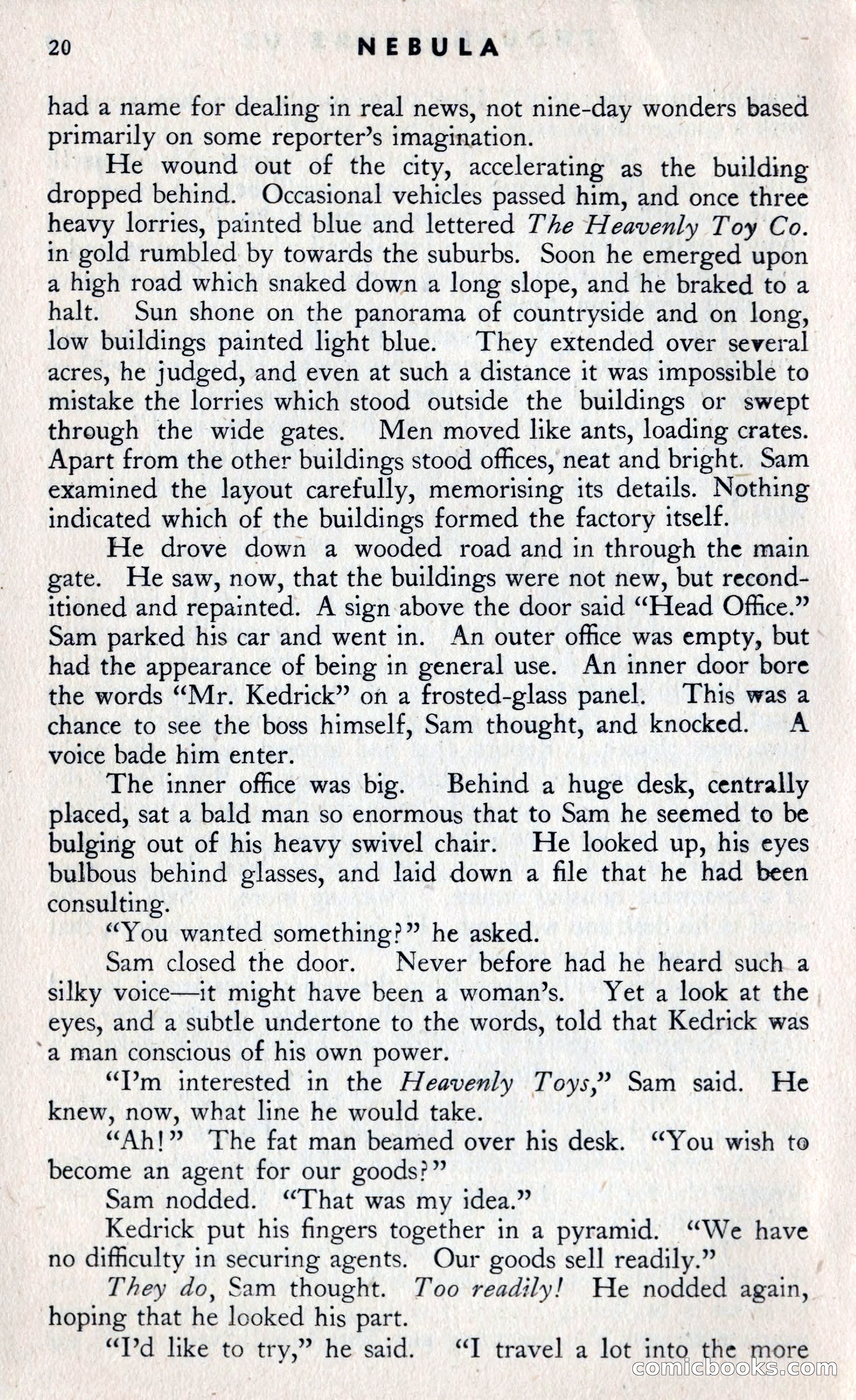 Nebula Science Fiction, Vol. 1, No. 2 — page 22 of 124