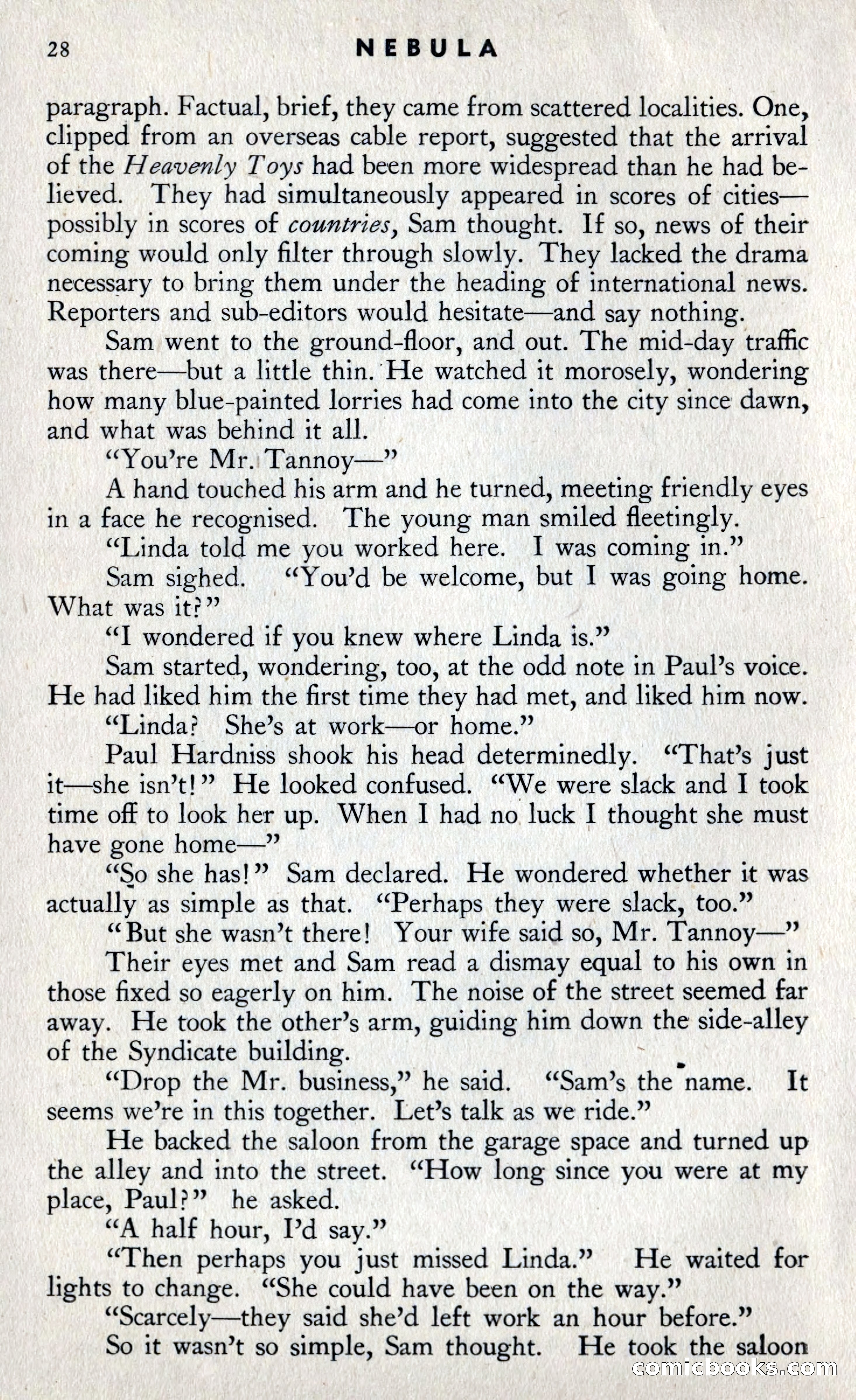 Nebula Science Fiction, Vol. 1, No. 2 — page 30 of 124