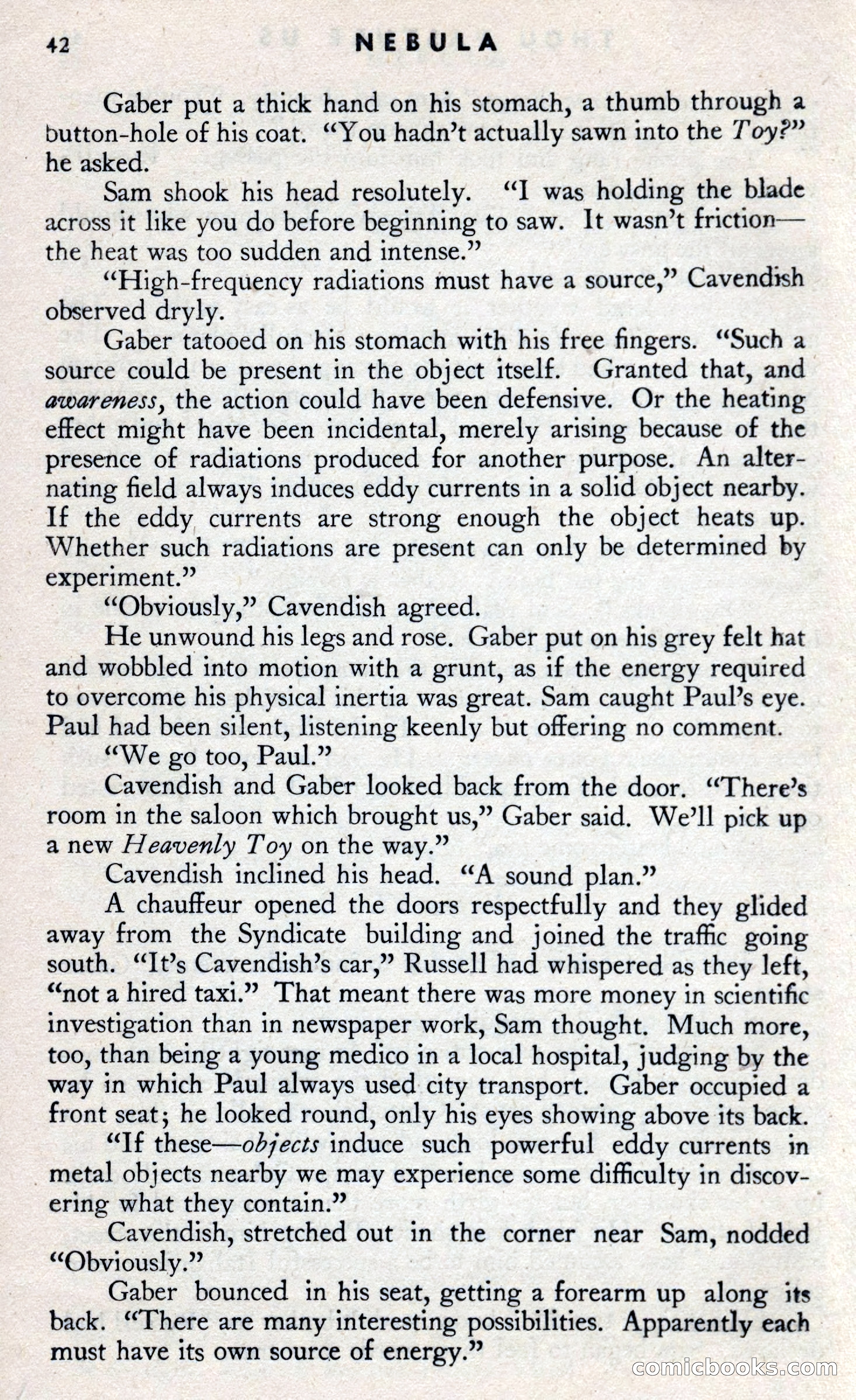 Nebula Science Fiction, Vol. 1, No. 2 — page 44 of 124