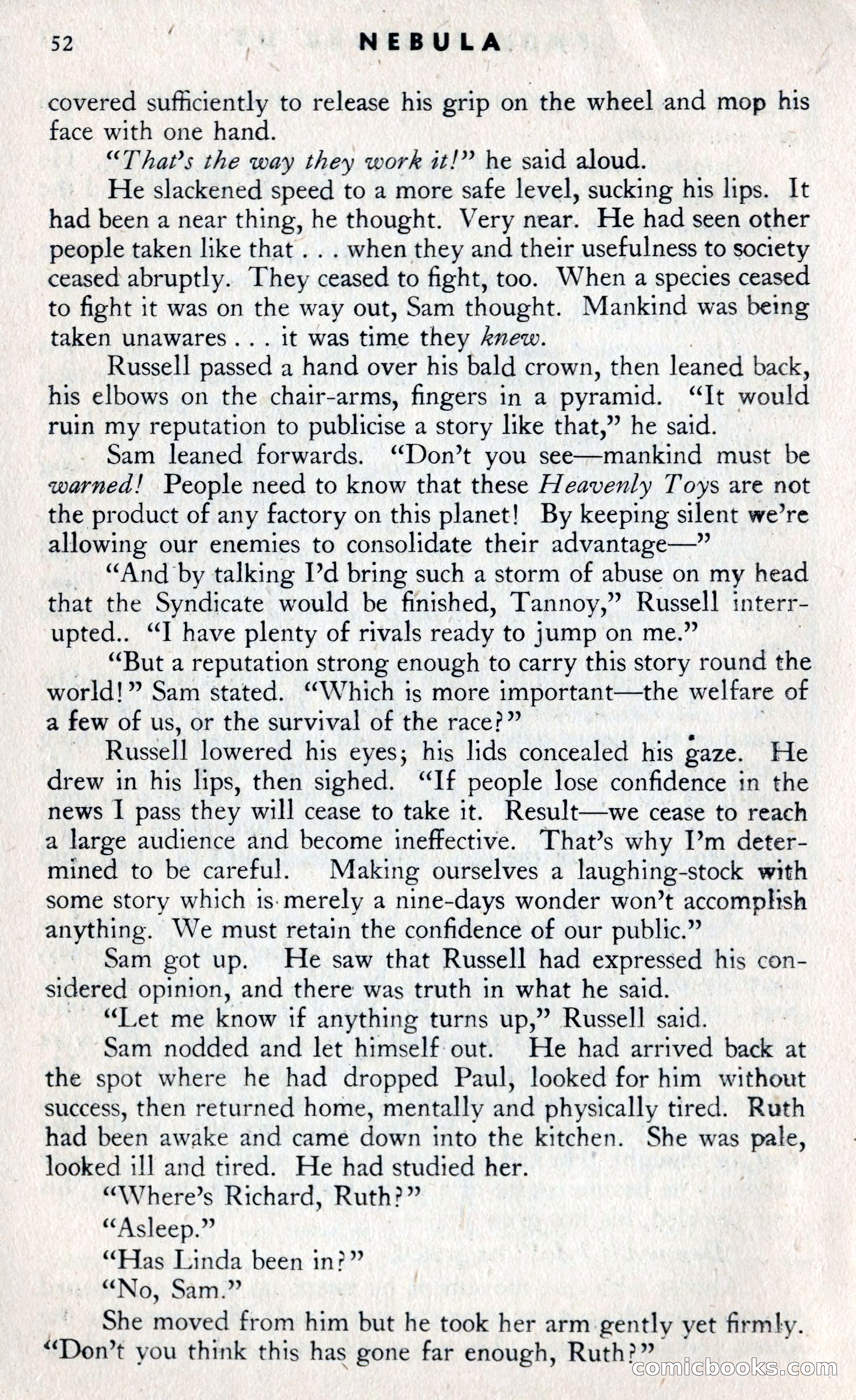 Nebula Science Fiction, Vol. 1, No. 2 — page 54 of 124