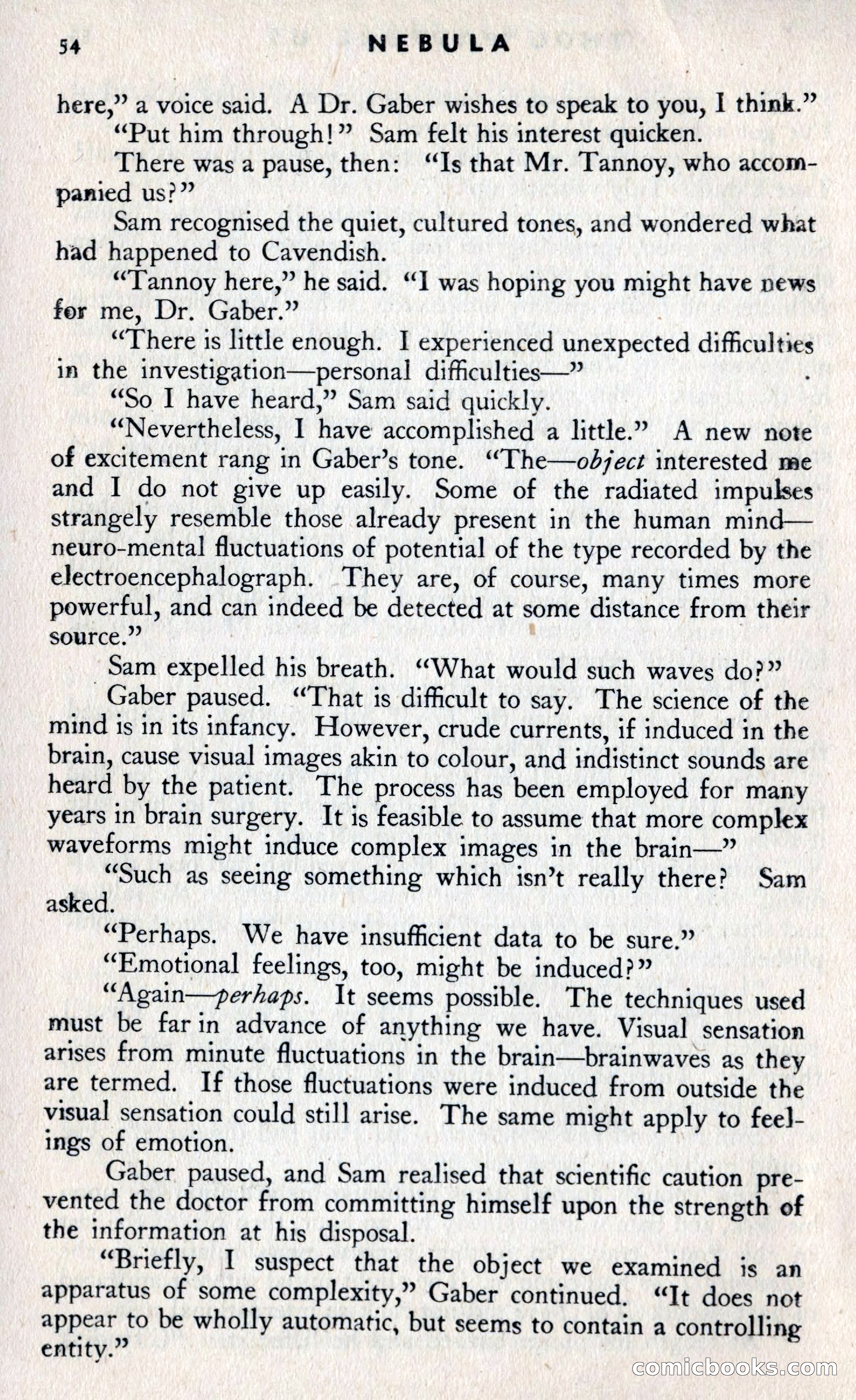 Nebula Science Fiction, Vol. 1, No. 2 — page 56 of 124
