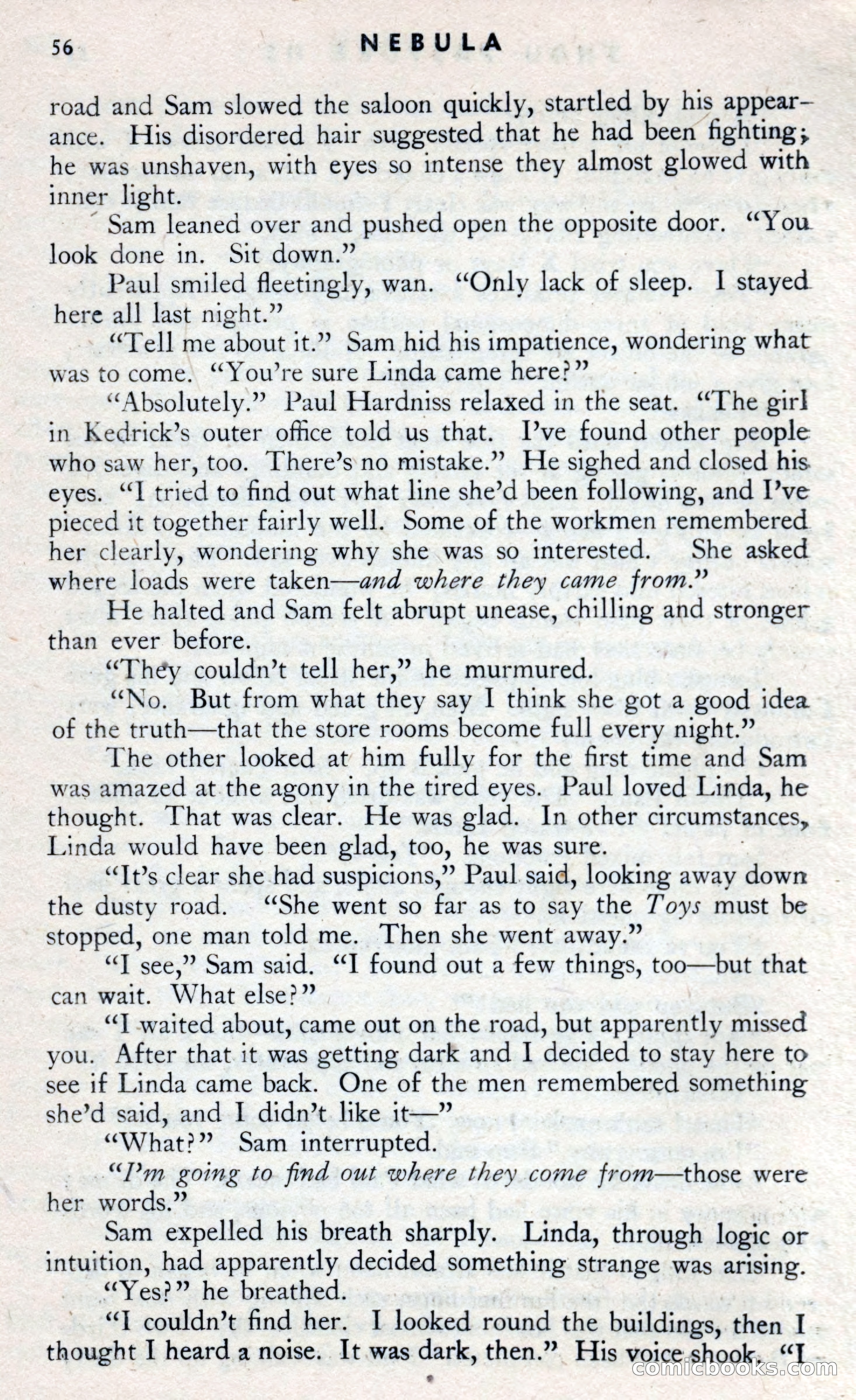 Nebula Science Fiction, Vol. 1, No. 2 — page 58 of 124