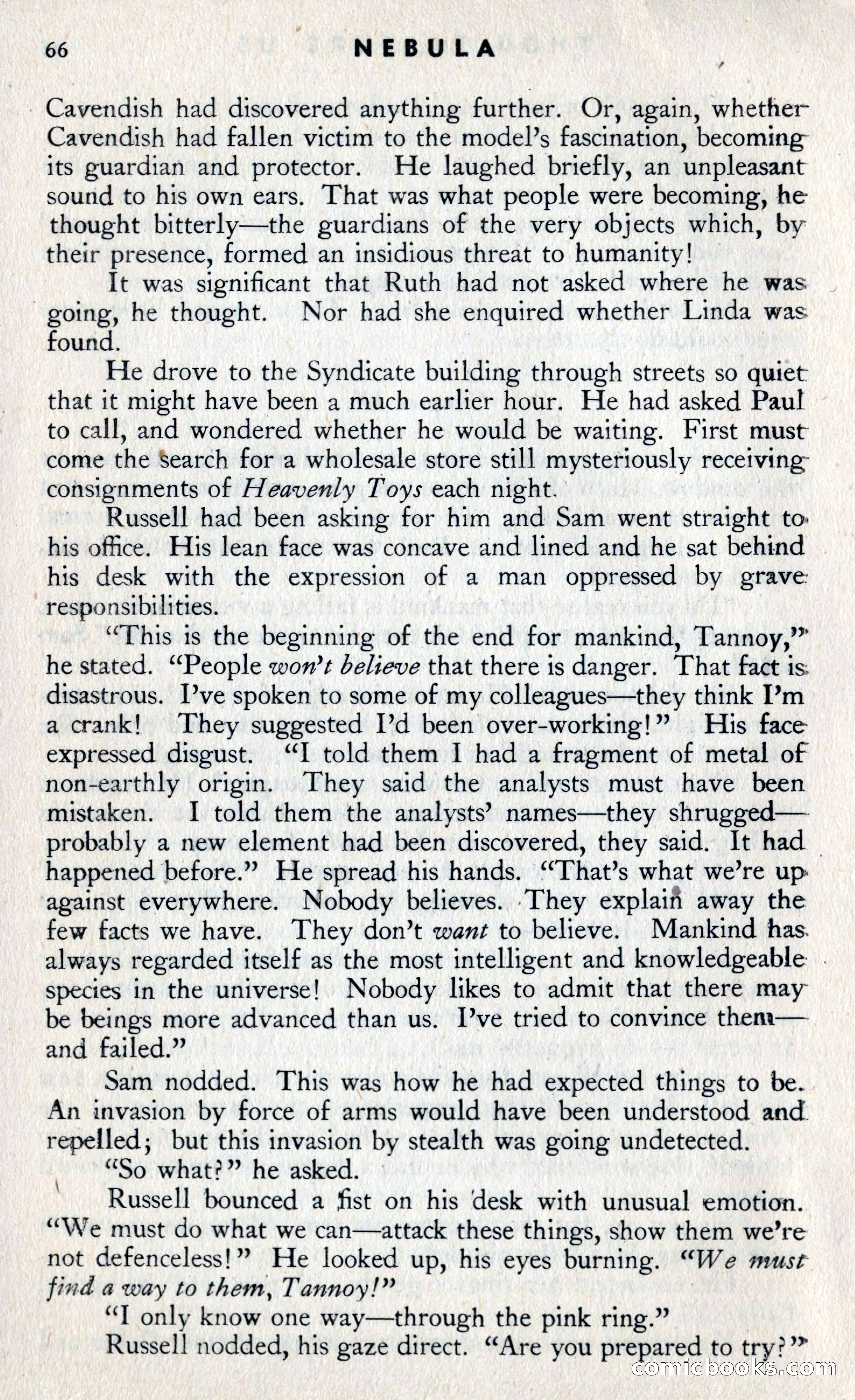 Nebula Science Fiction, Vol. 1, No. 2 — page 68 of 124