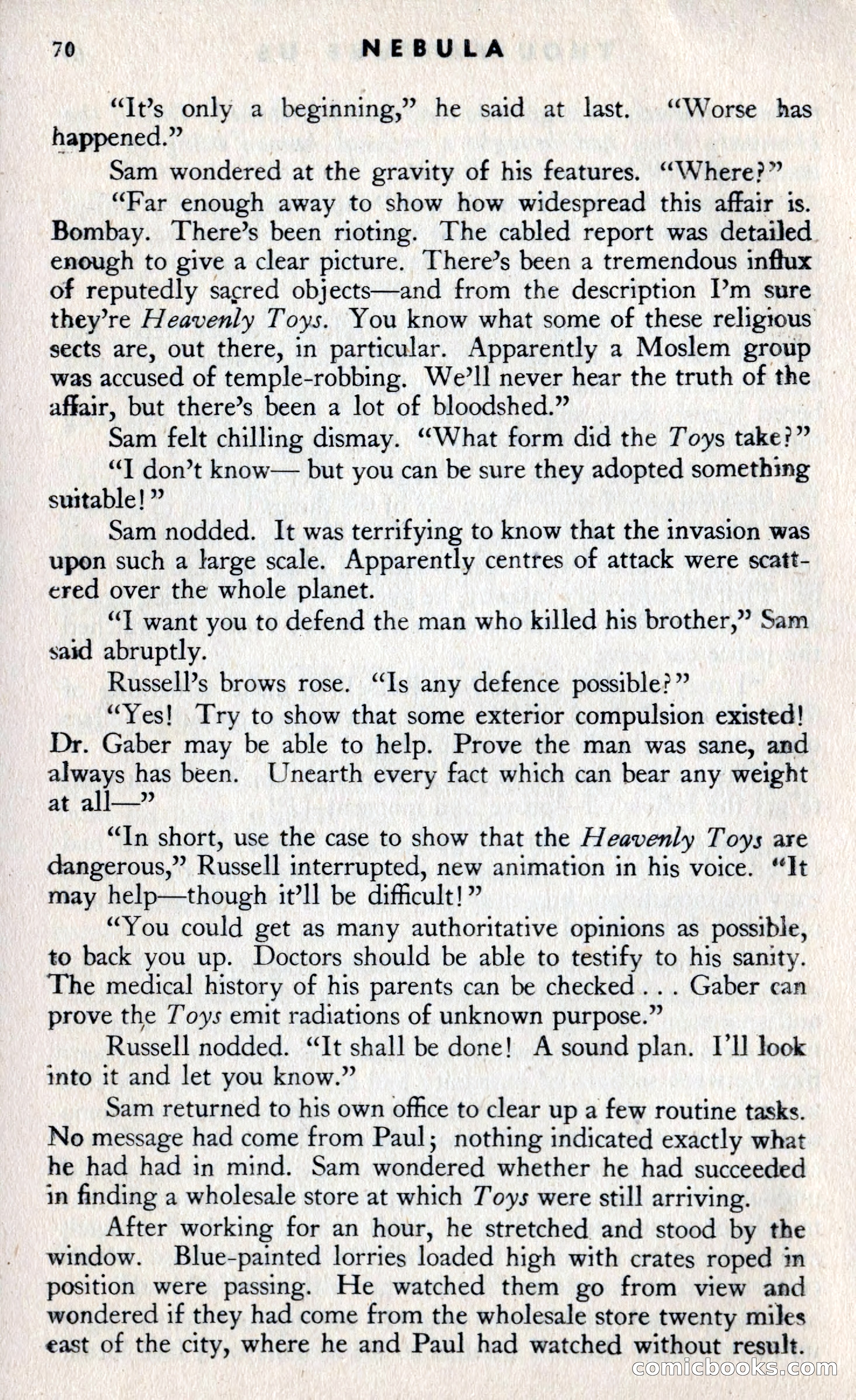 Nebula Science Fiction, Vol. 1, No. 2 — page 72 of 124