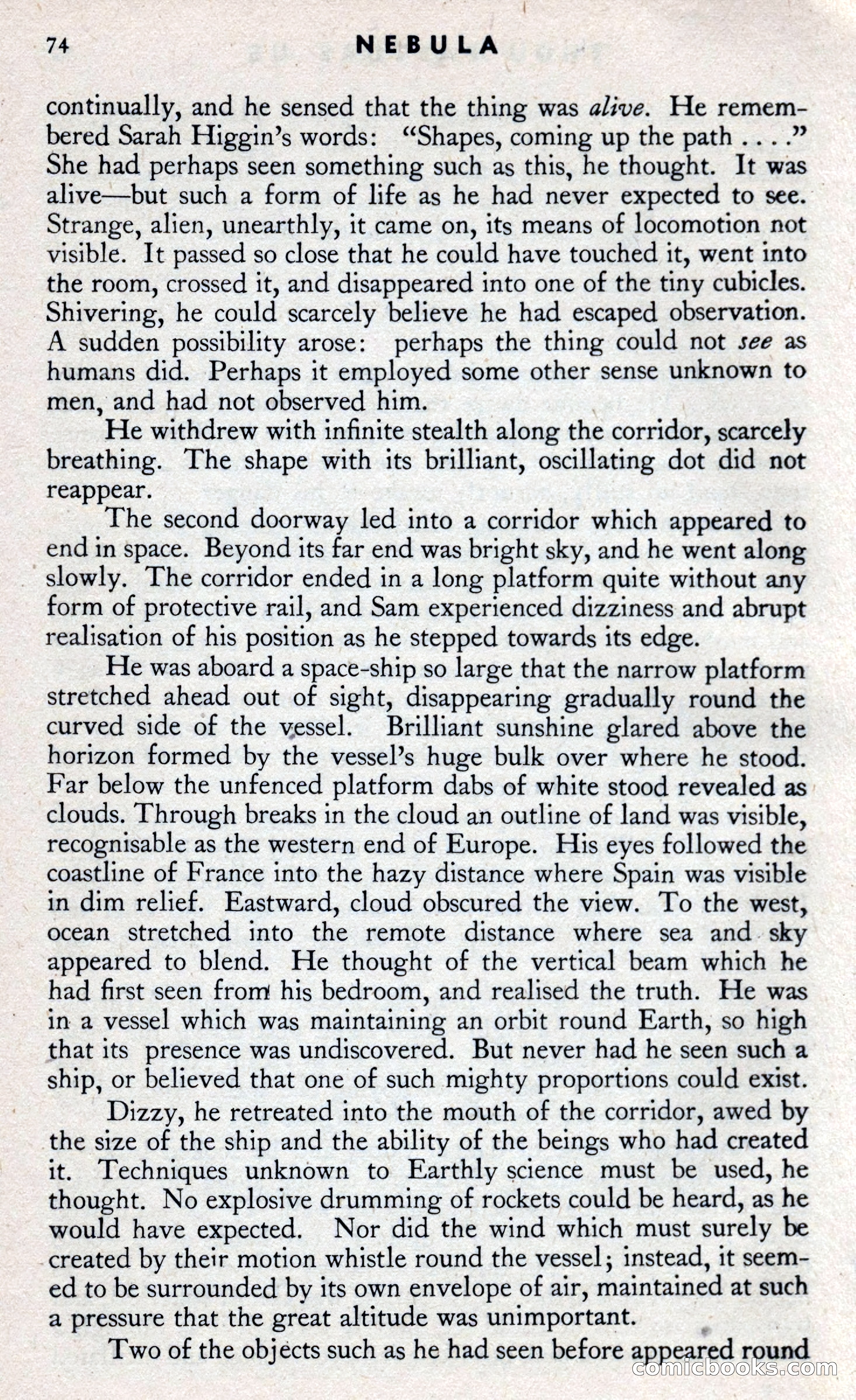 Nebula Science Fiction, Vol. 1, No. 2 — page 76 of 124
