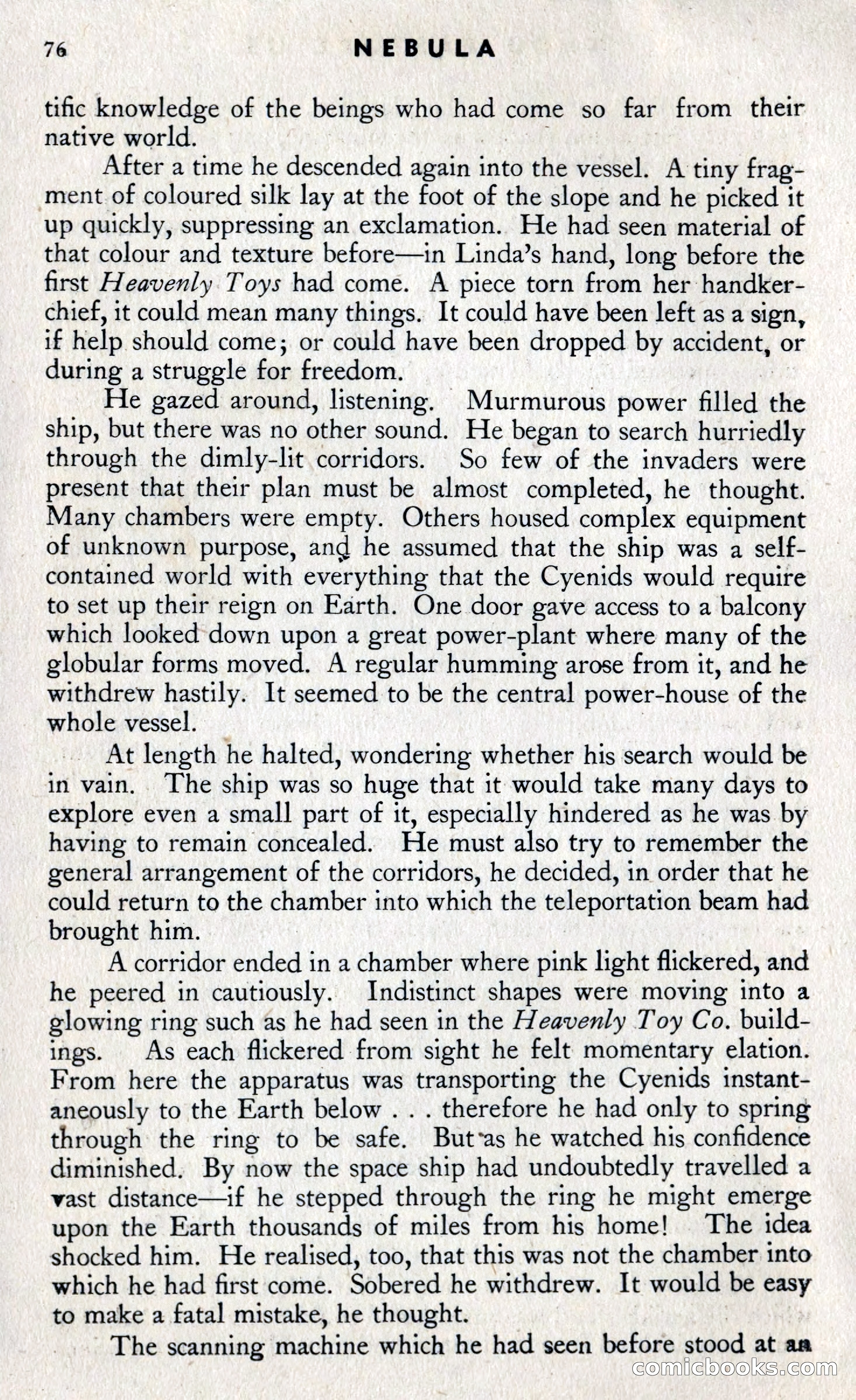 Nebula Science Fiction, Vol. 1, No. 2 — page 78 of 124
