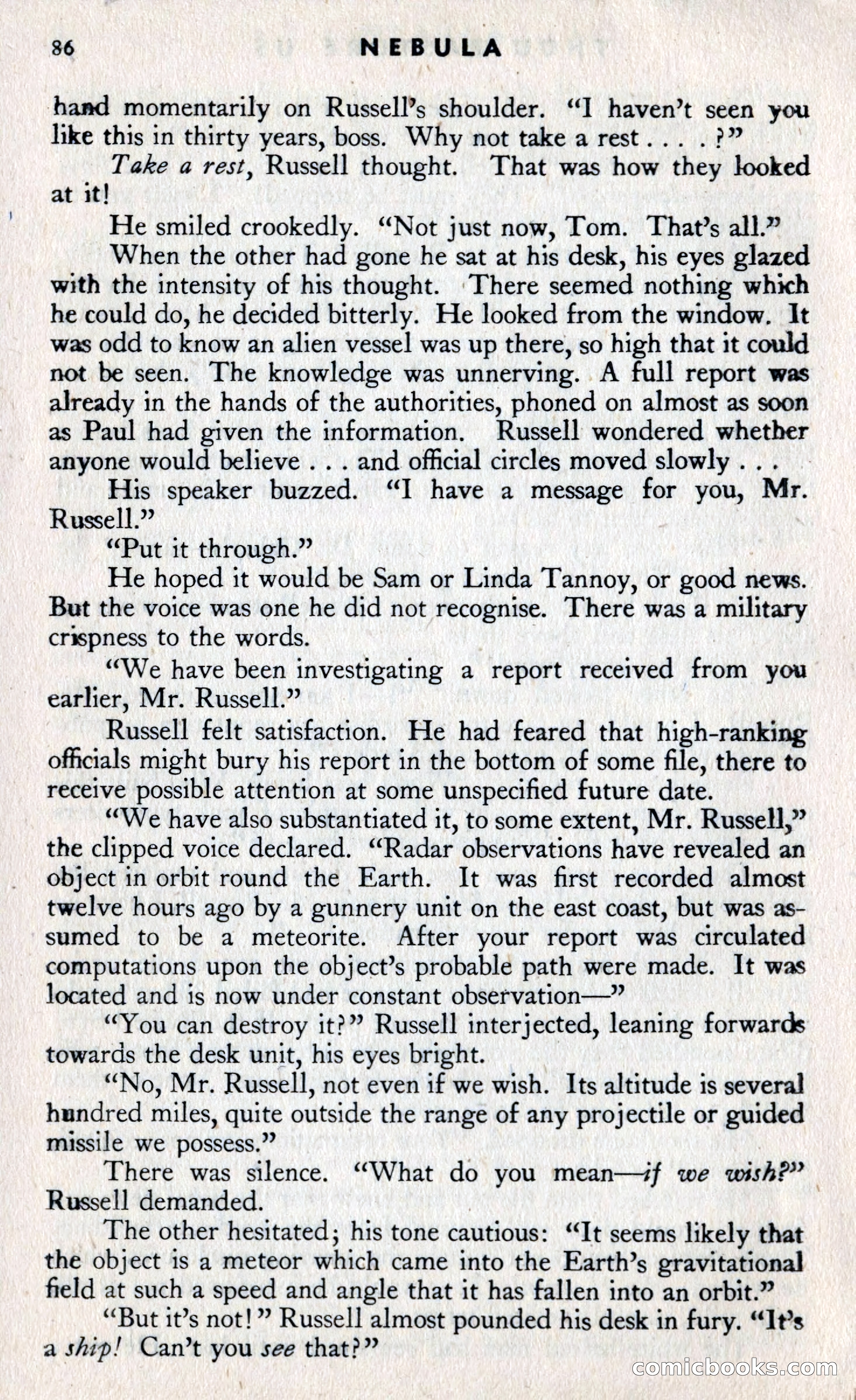 Nebula Science Fiction, Vol. 1, No. 2 — page 88 of 124
