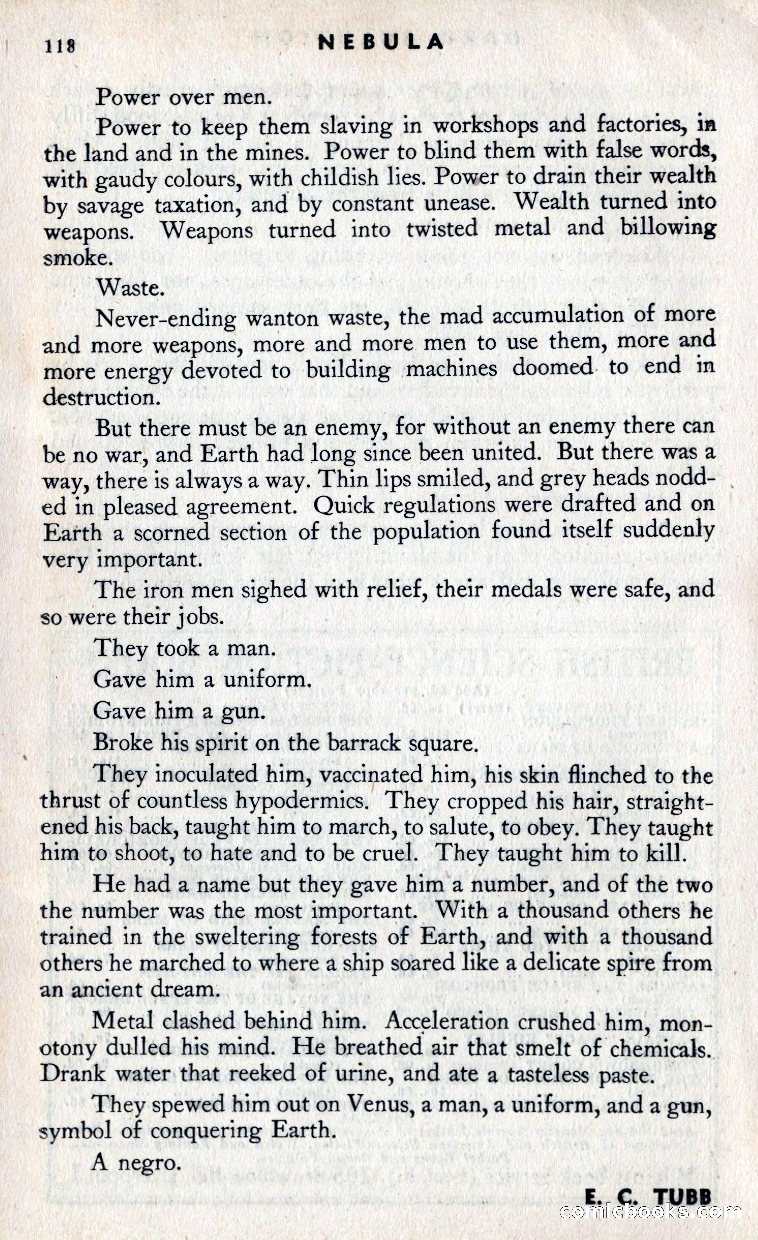 Nebula Science Fiction, Vol. 1, No. 2 — page 120 of 124