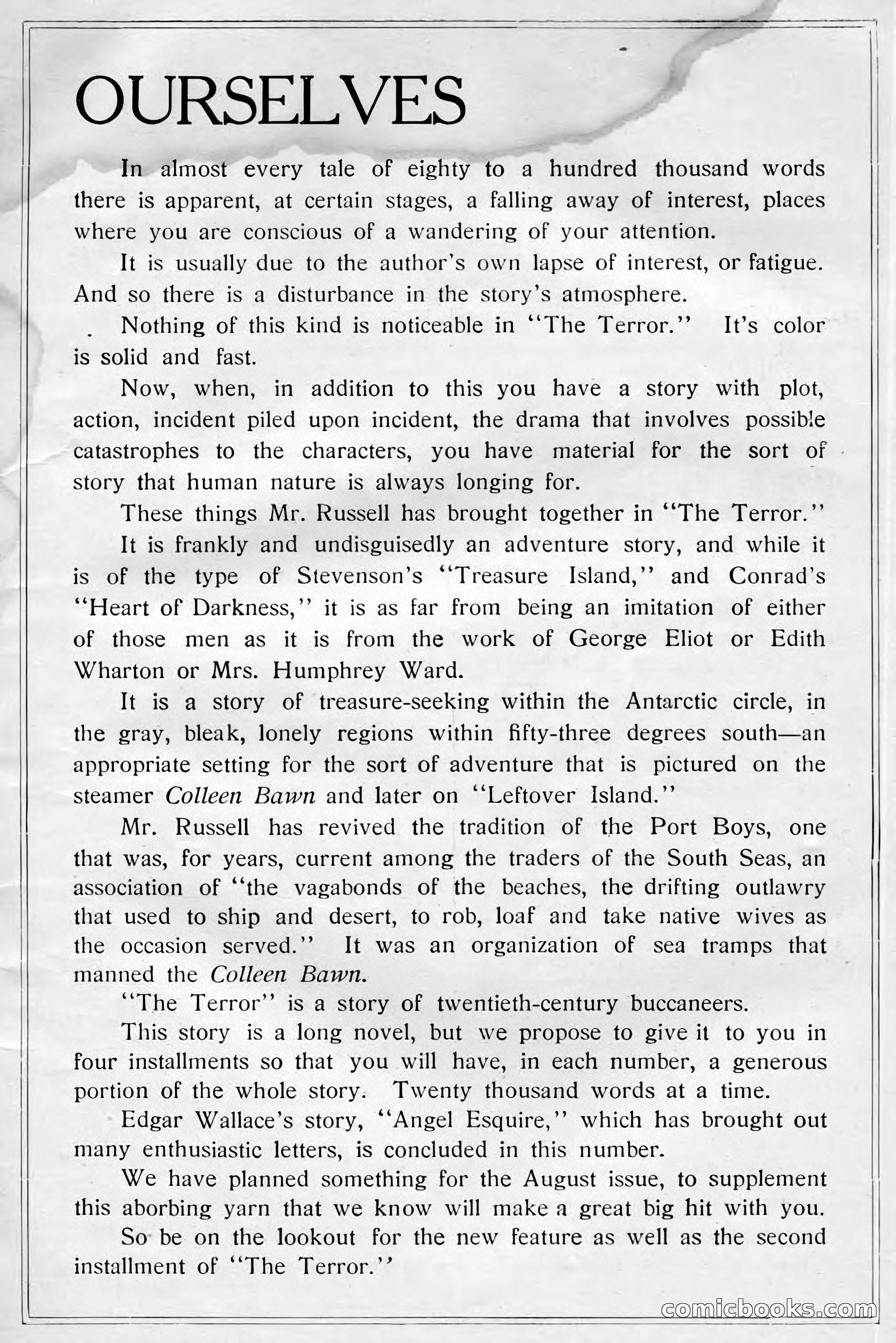 New Story Magazine, July 1914 — page 5 of 204