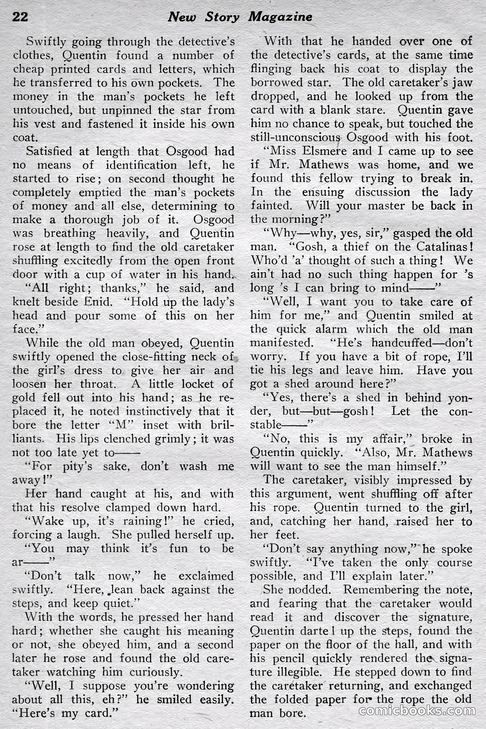 New Story Magazine, July 1914 — page 28 of 204