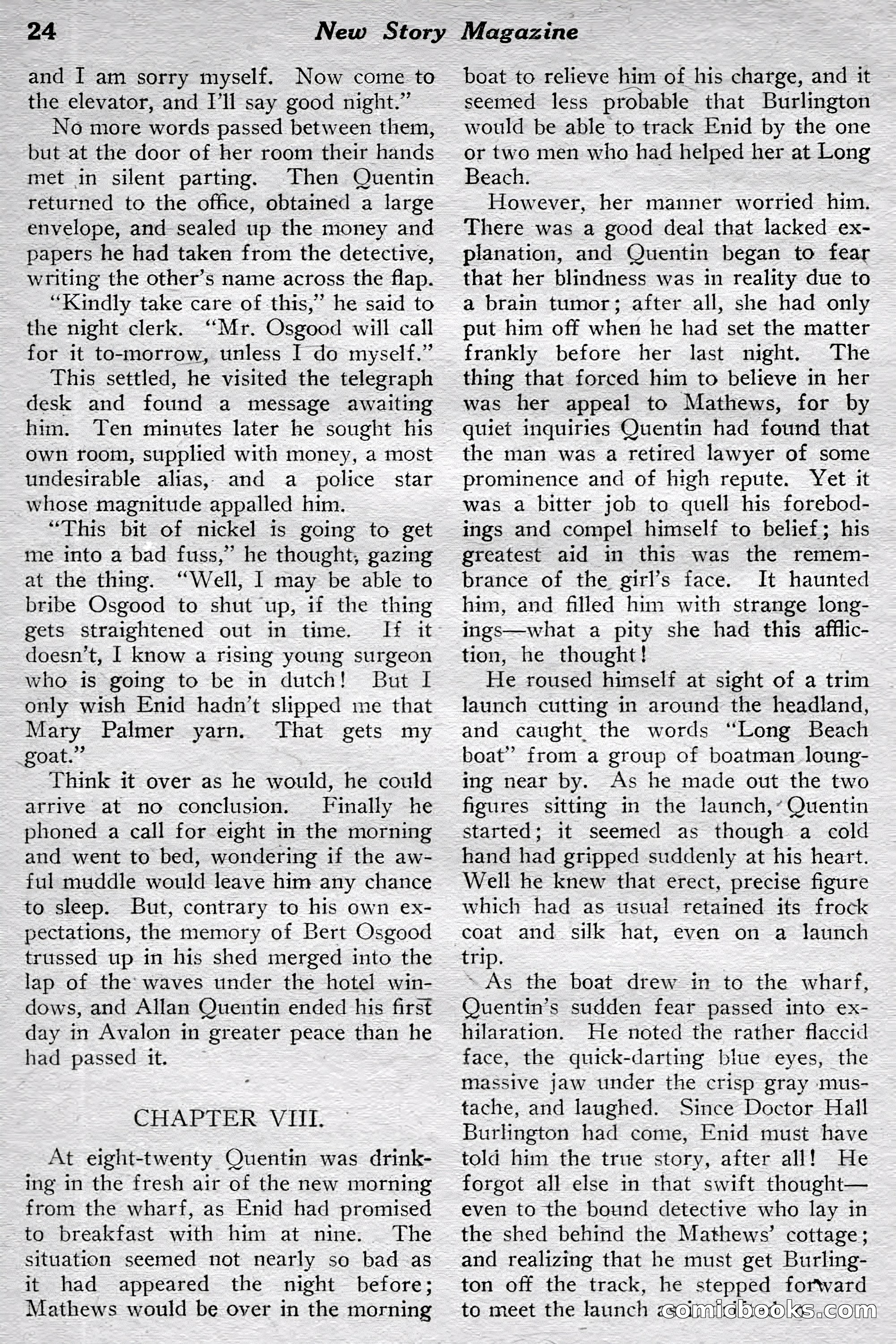New Story Magazine, July 1914 — page 30 of 204