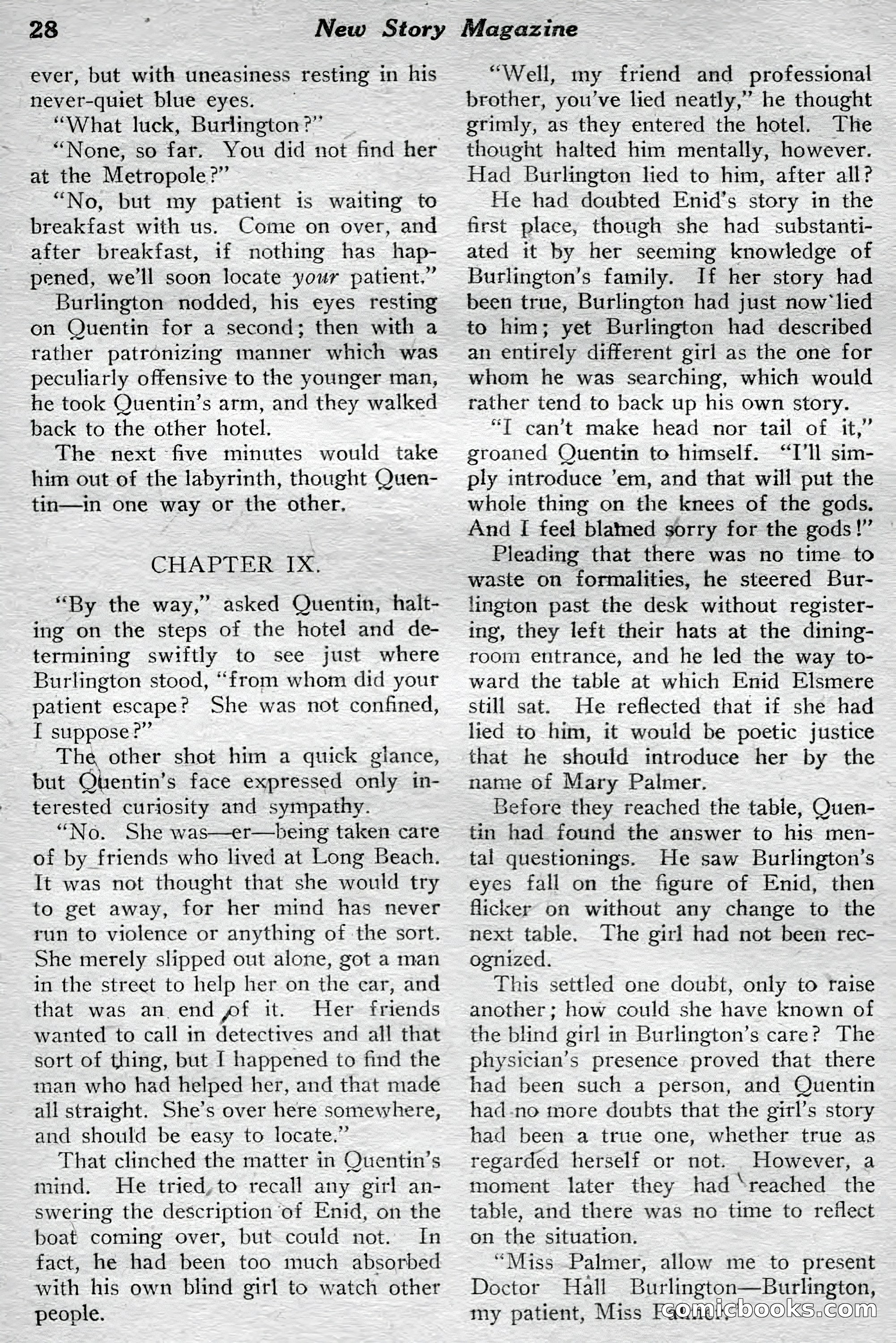 New Story Magazine, July 1914 — page 34 of 204