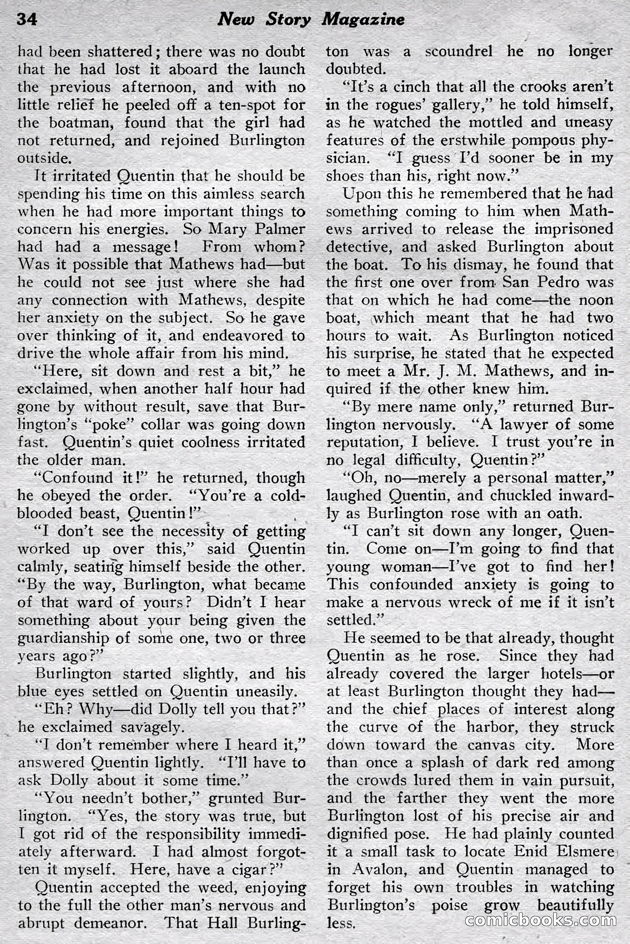 New Story Magazine, July 1914 — page 40 of 204