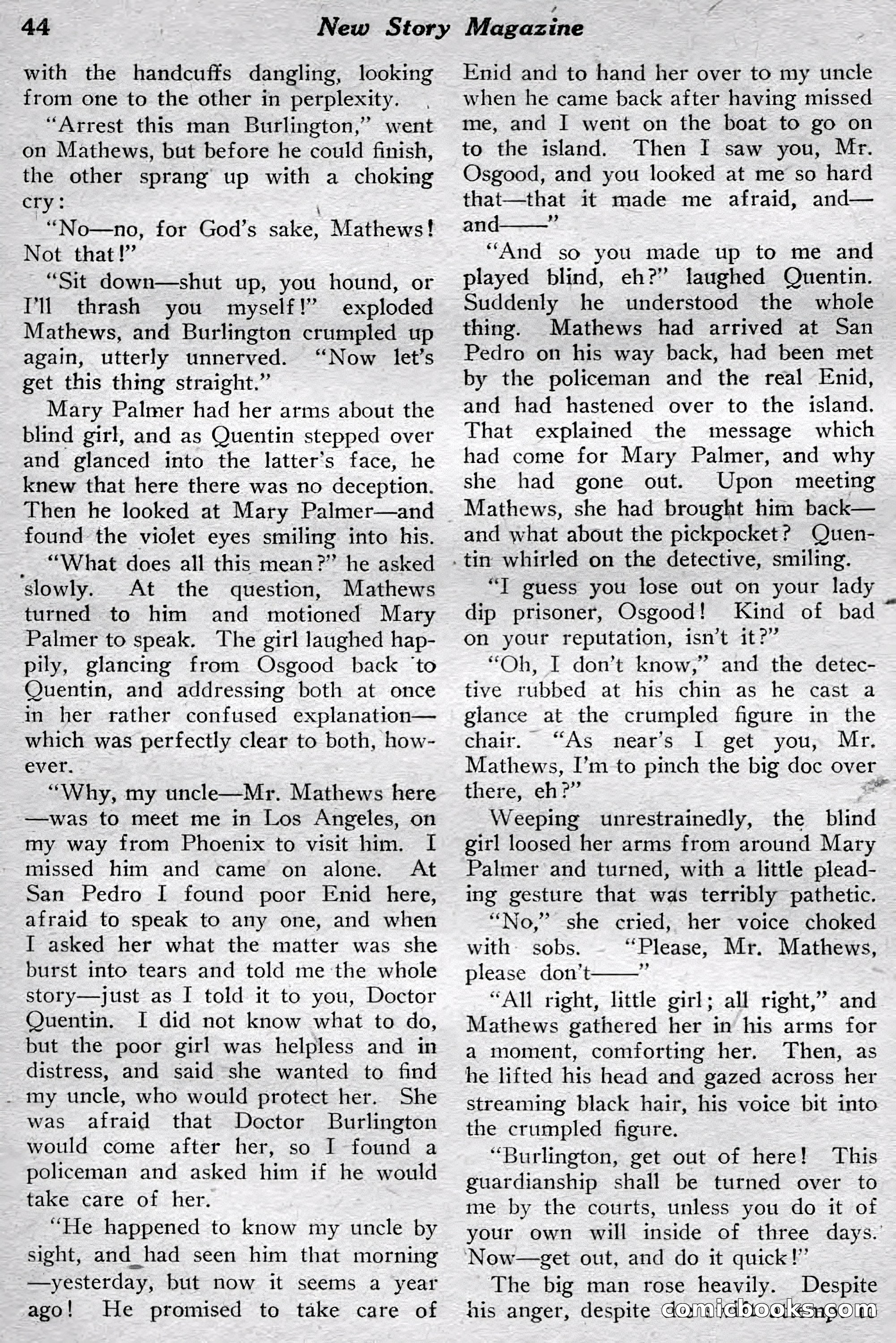 New Story Magazine, July 1914 — page 50 of 204