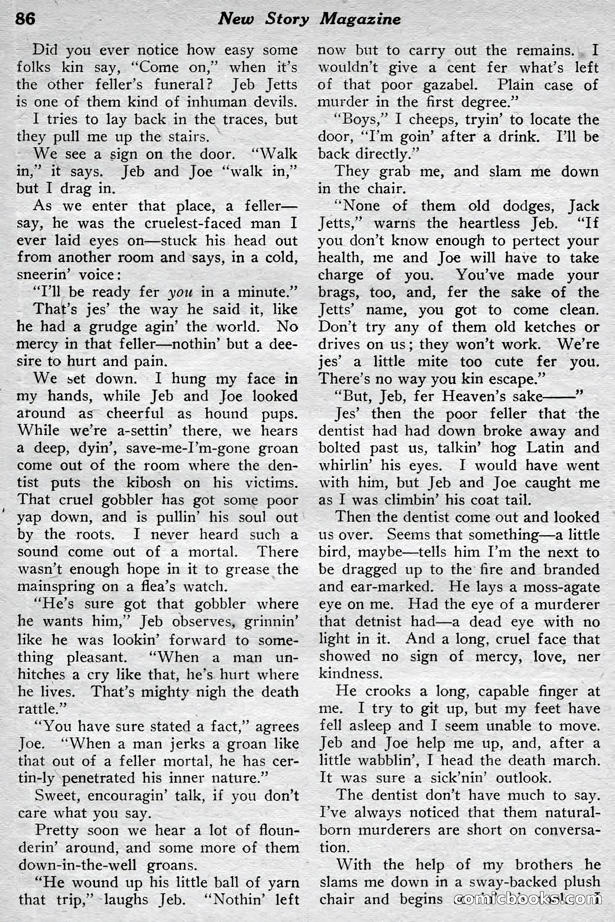 New Story Magazine, July 1914 — page 92 of 204