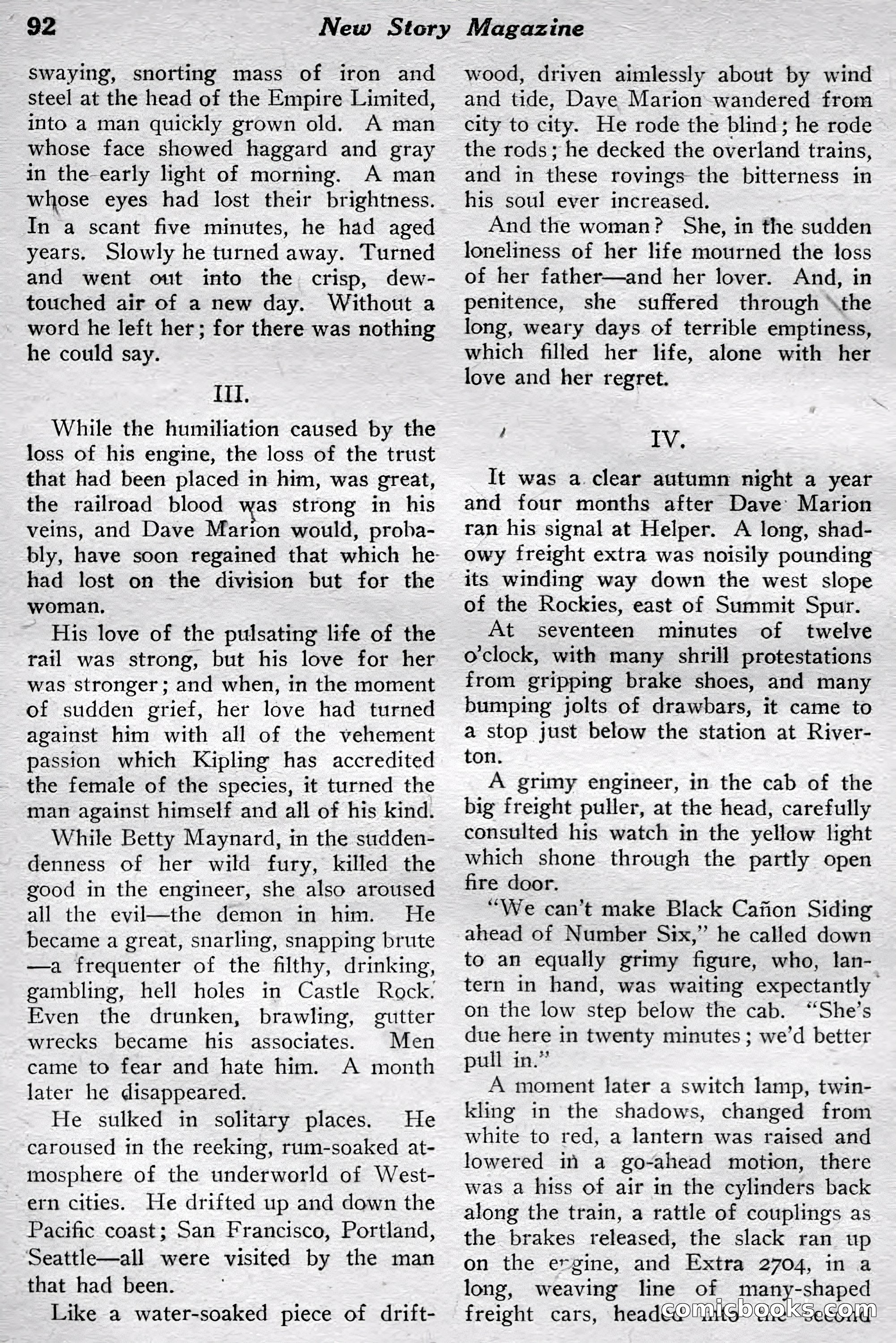 New Story Magazine, July 1914 — page 98 of 204