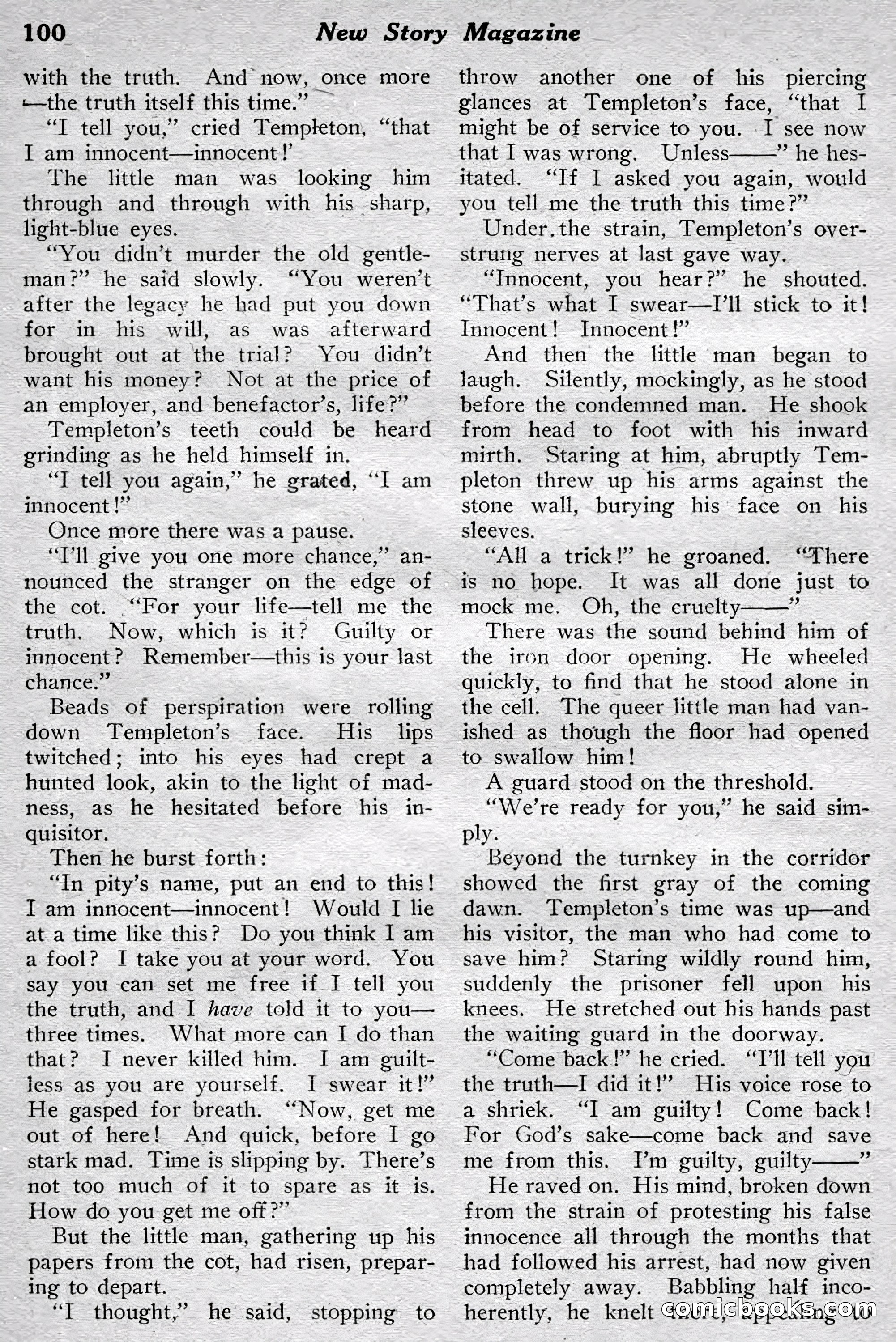 New Story Magazine, July 1914 — page 106 of 204
