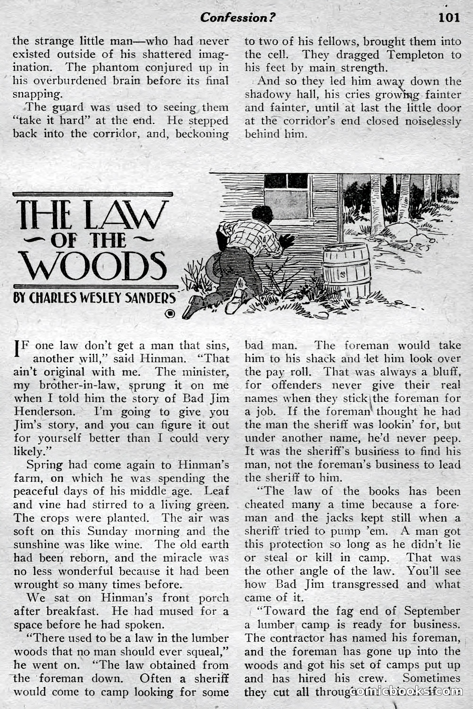 New Story Magazine, July 1914 — page 107 of 204