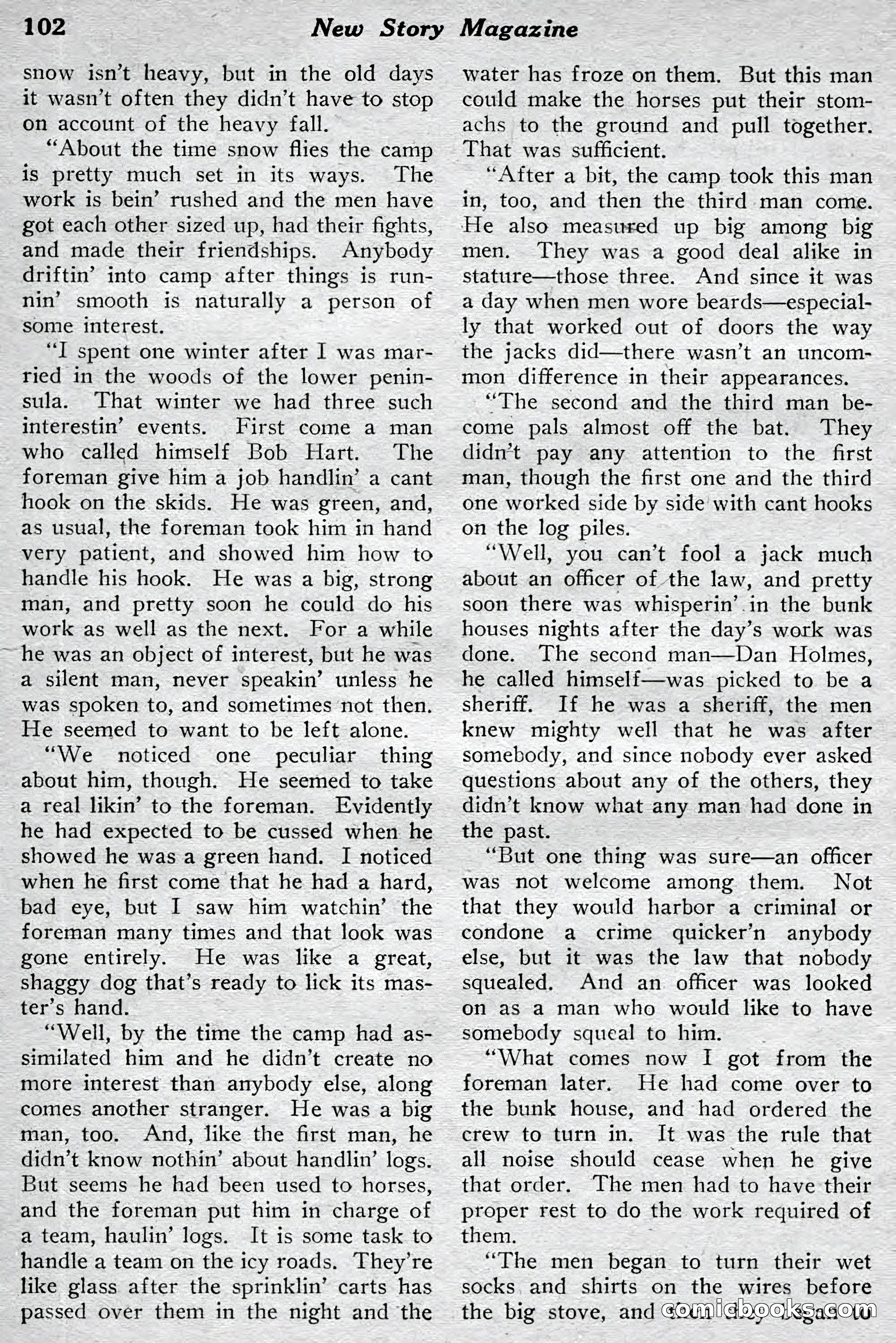 New Story Magazine, July 1914 — page 108 of 204