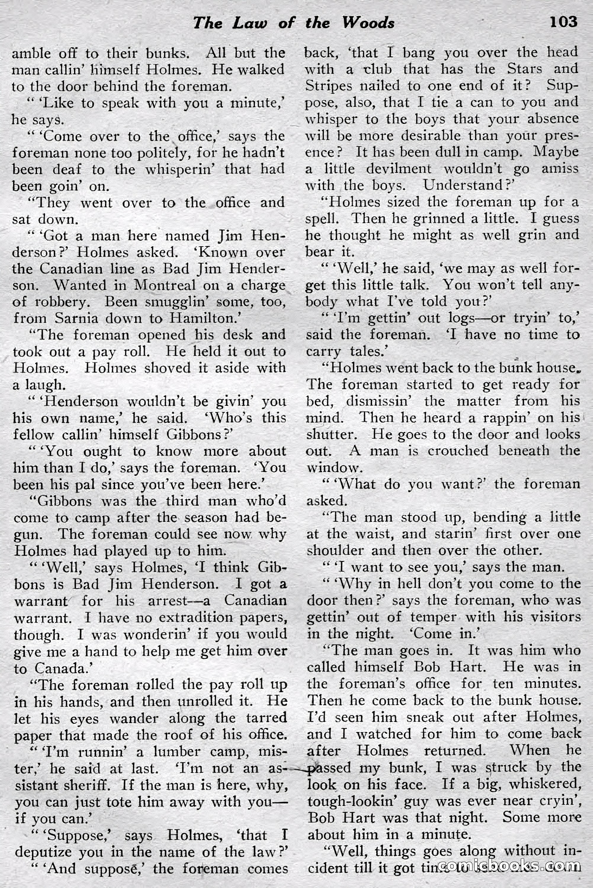 New Story Magazine, July 1914 — page 109 of 204