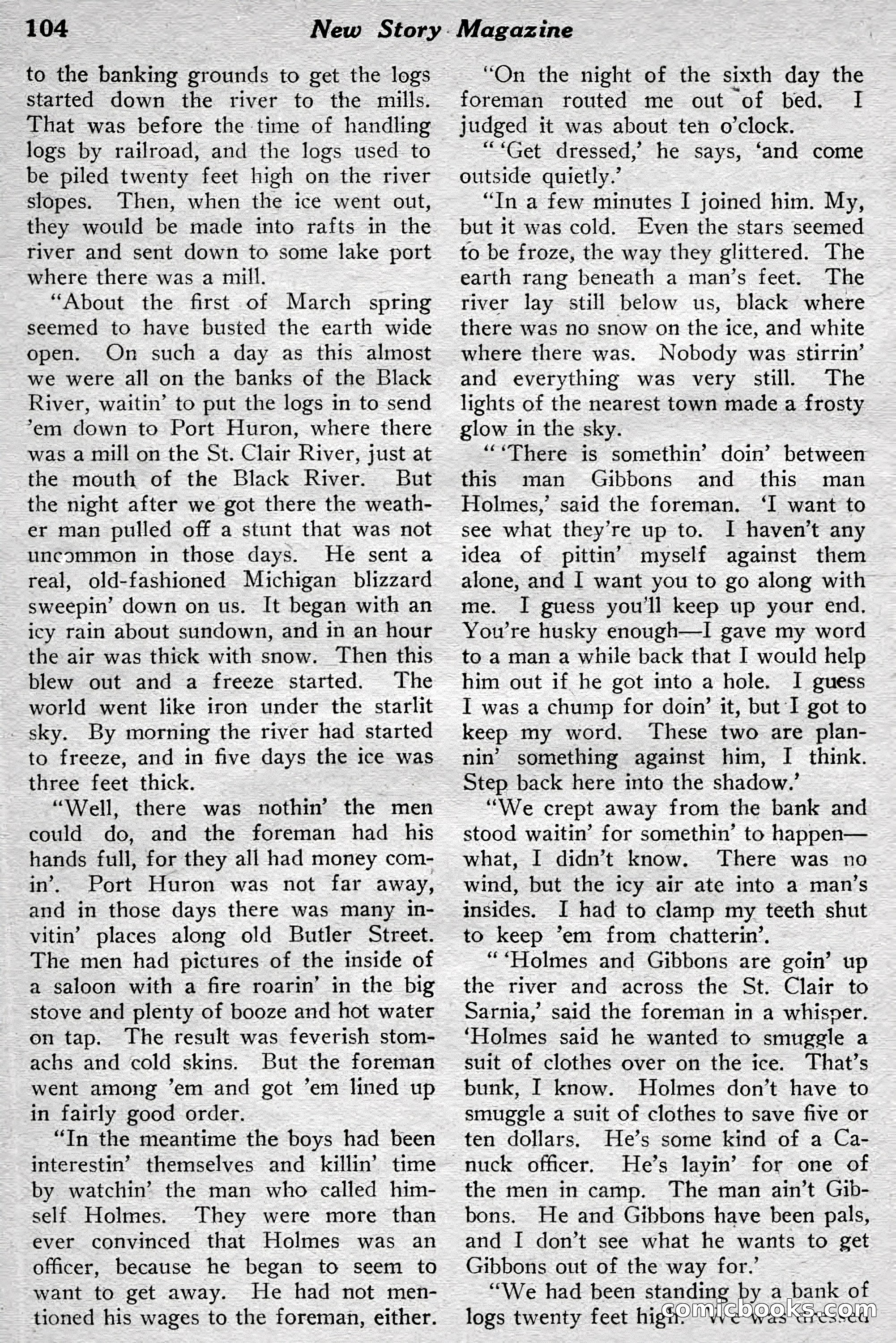 New Story Magazine, July 1914 — page 110 of 204
