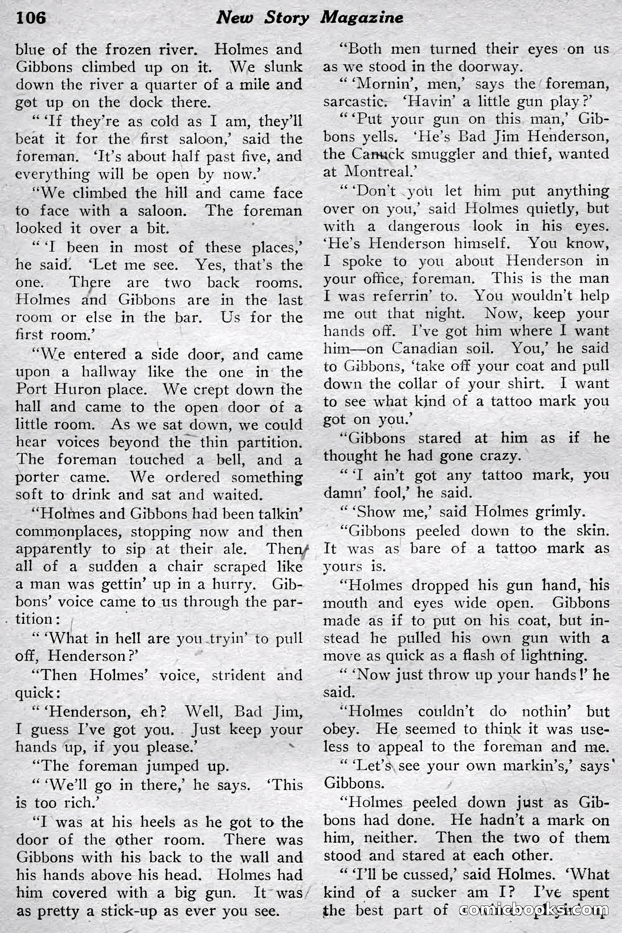 New Story Magazine, July 1914 — page 112 of 204