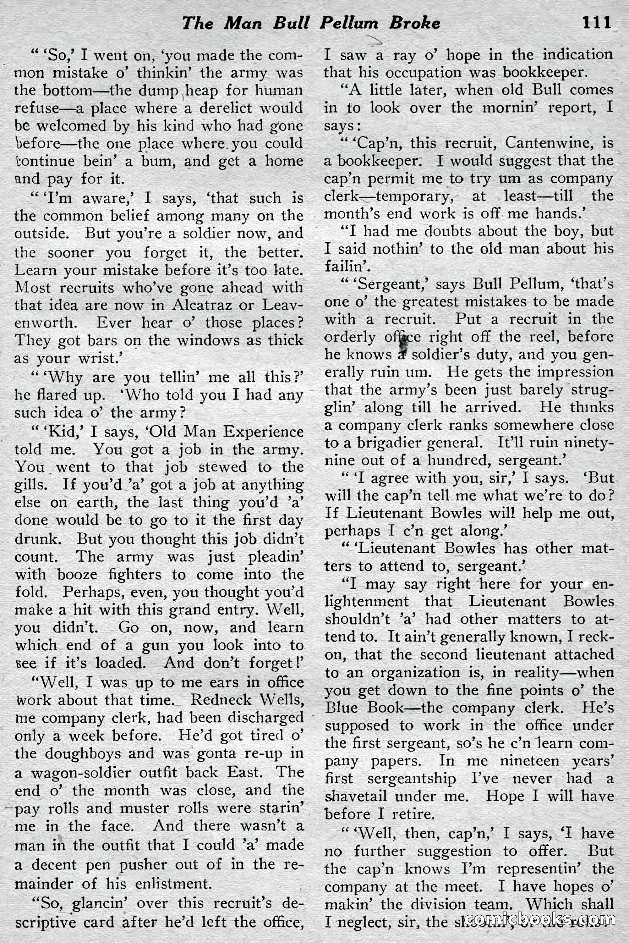 New Story Magazine, July 1914 — page 117 of 204