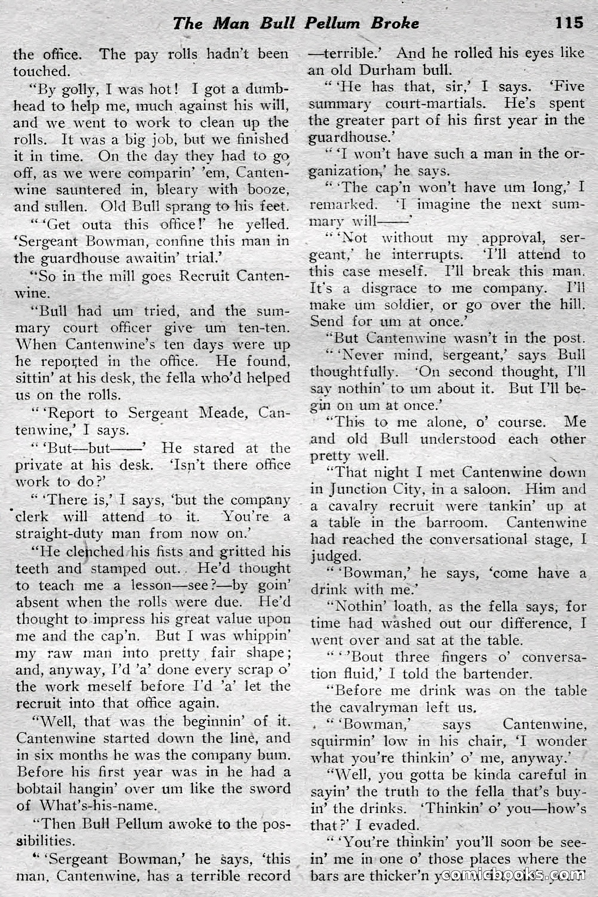 New Story Magazine, July 1914 — page 121 of 204