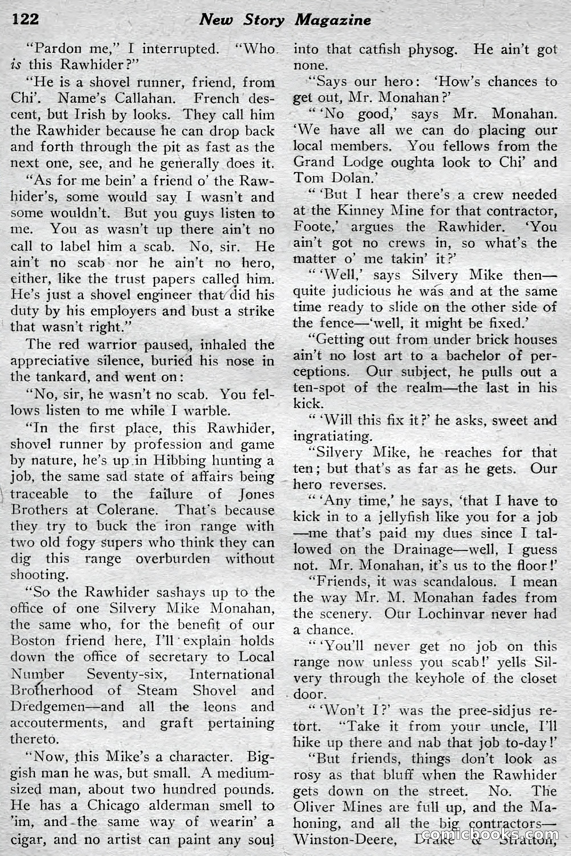 New Story Magazine, July 1914 — page 128 of 204