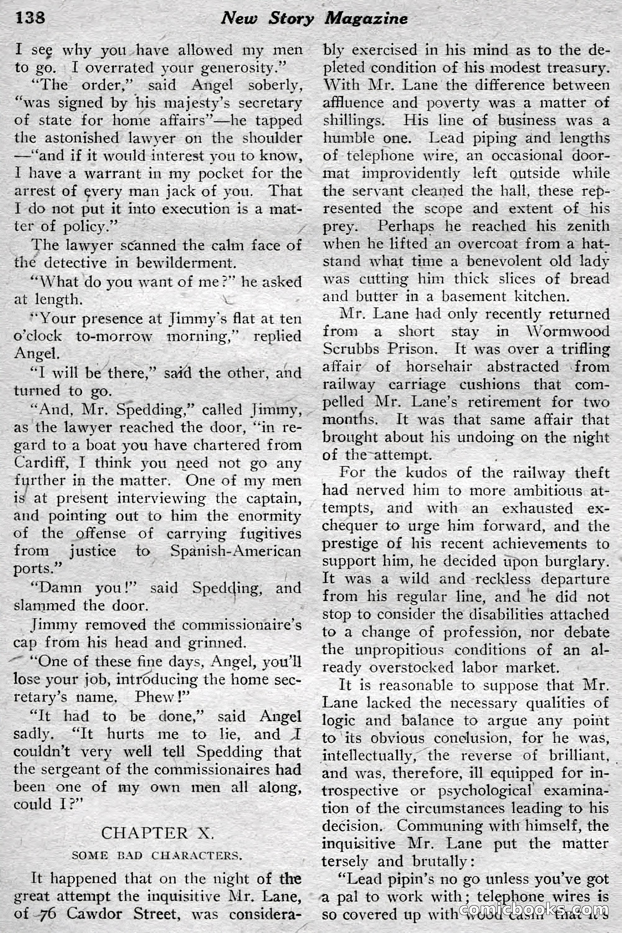 New Story Magazine, July 1914 — page 144 of 204