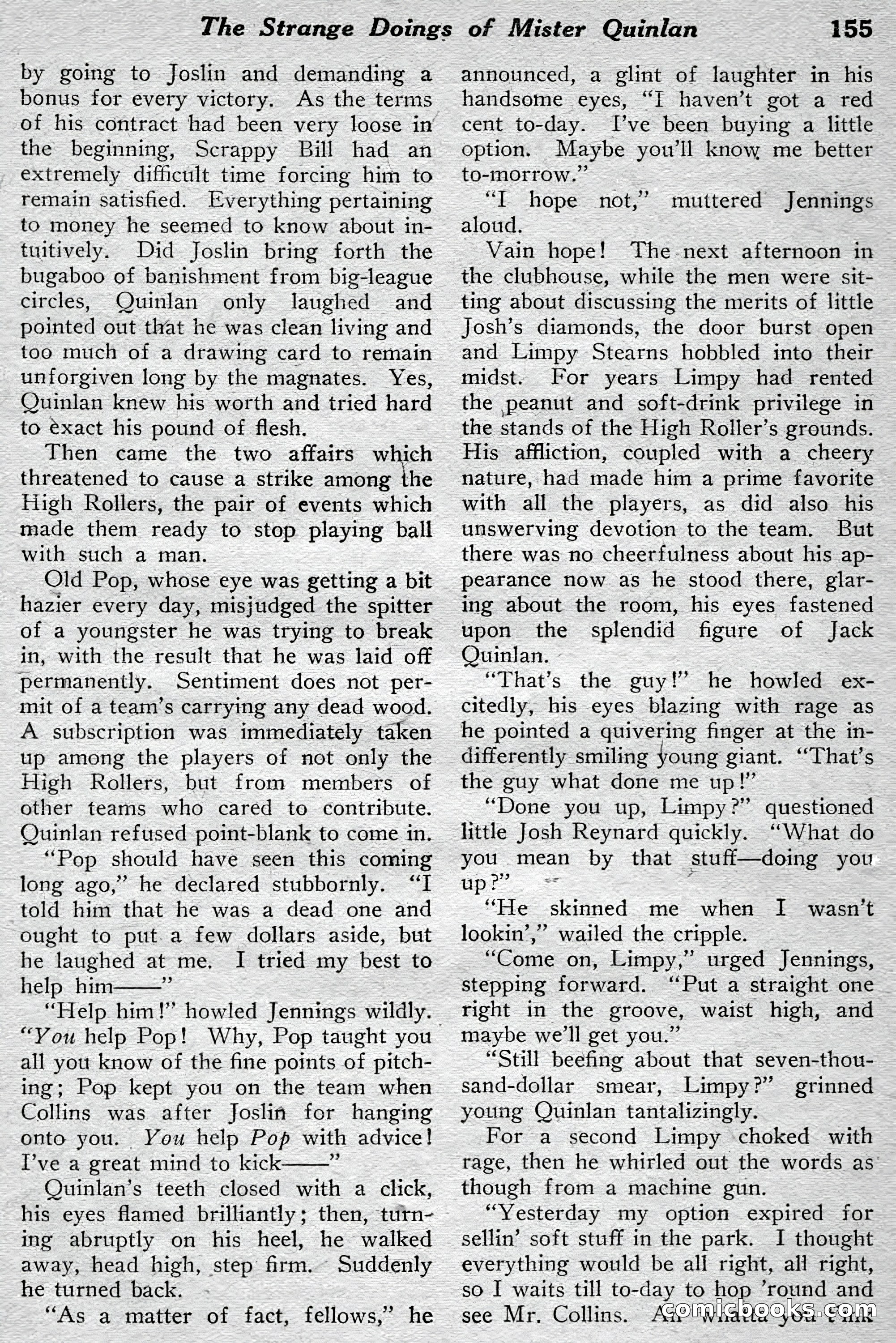 New Story Magazine, July 1914 — page 161 of 204