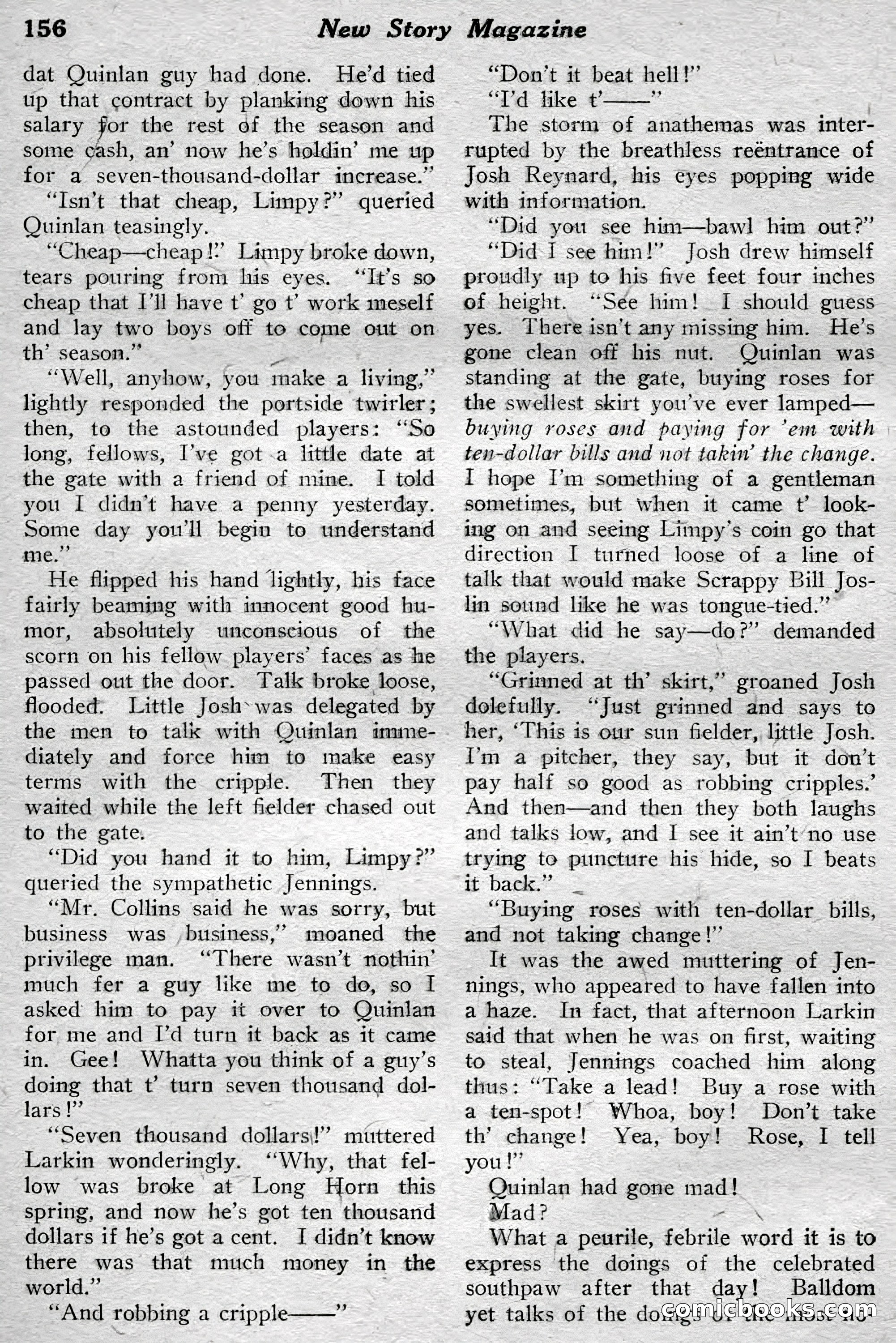 New Story Magazine, July 1914 — page 162 of 204