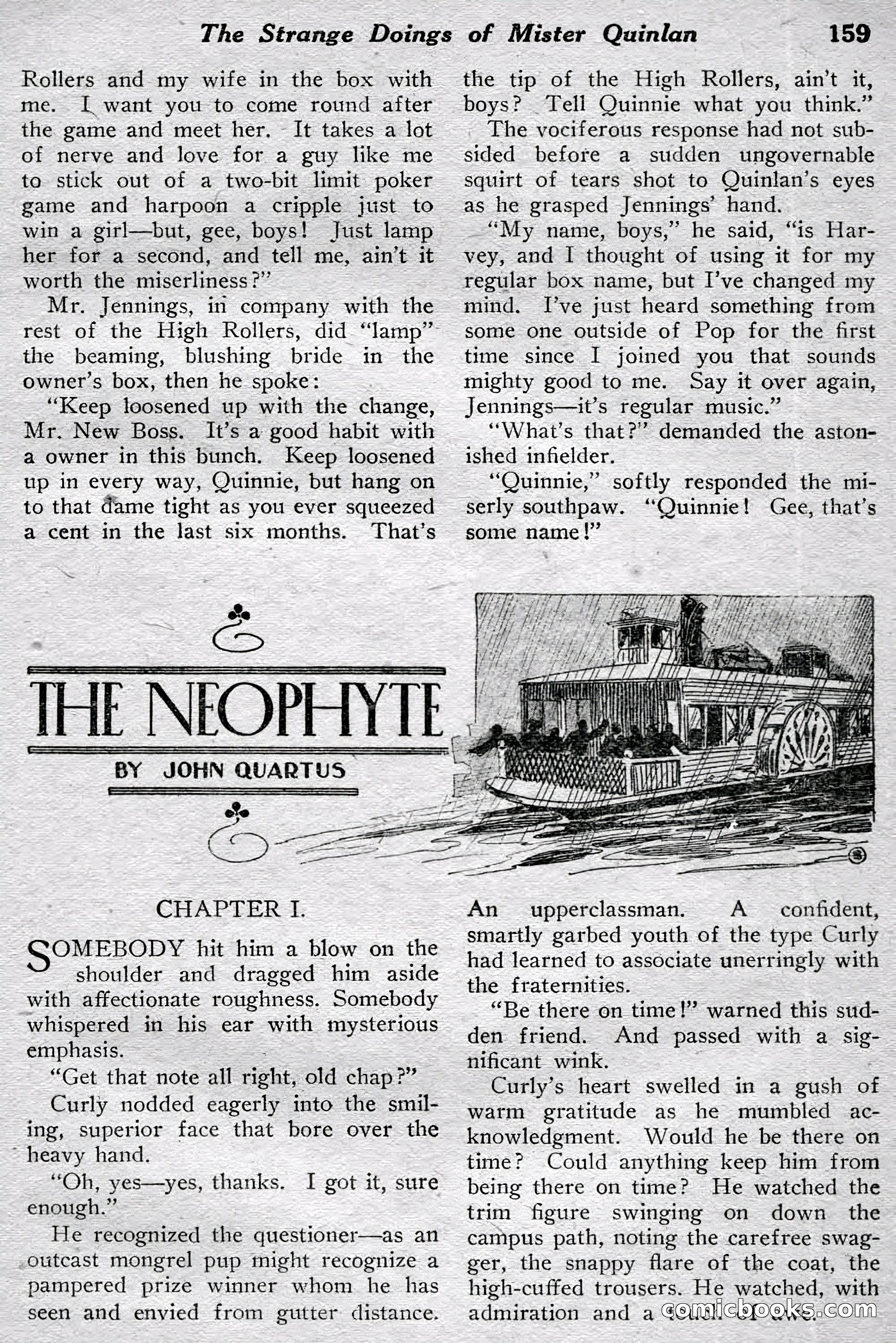 New Story Magazine, July 1914 — page 165 of 204