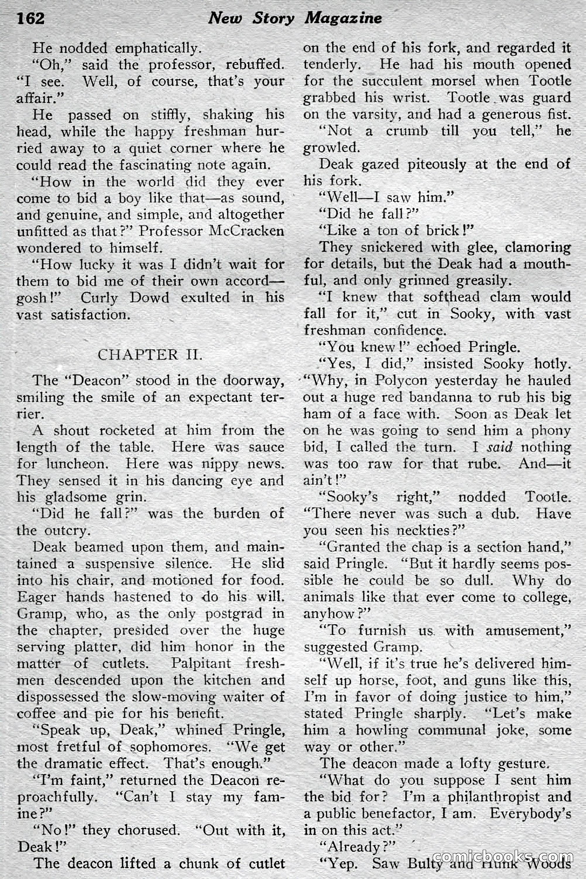 New Story Magazine, July 1914 — page 168 of 204