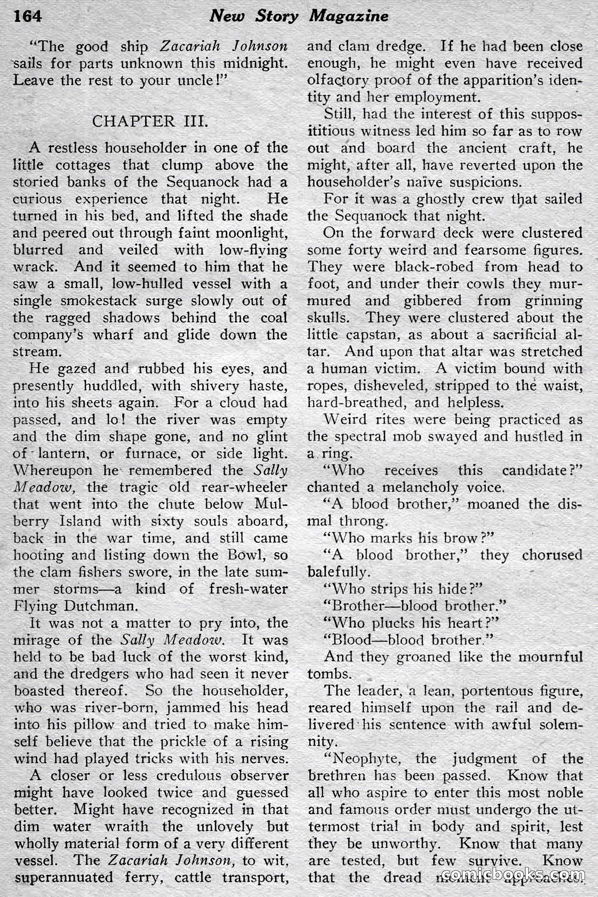 New Story Magazine, July 1914 — page 170 of 204
