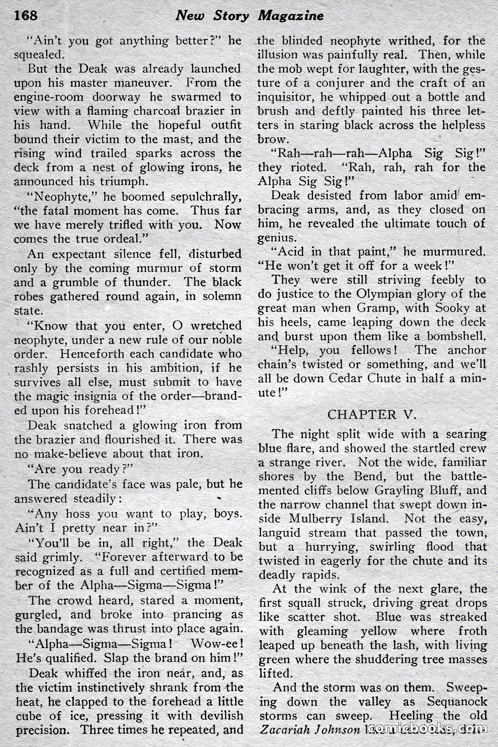 New Story Magazine, July 1914 — page 174 of 204