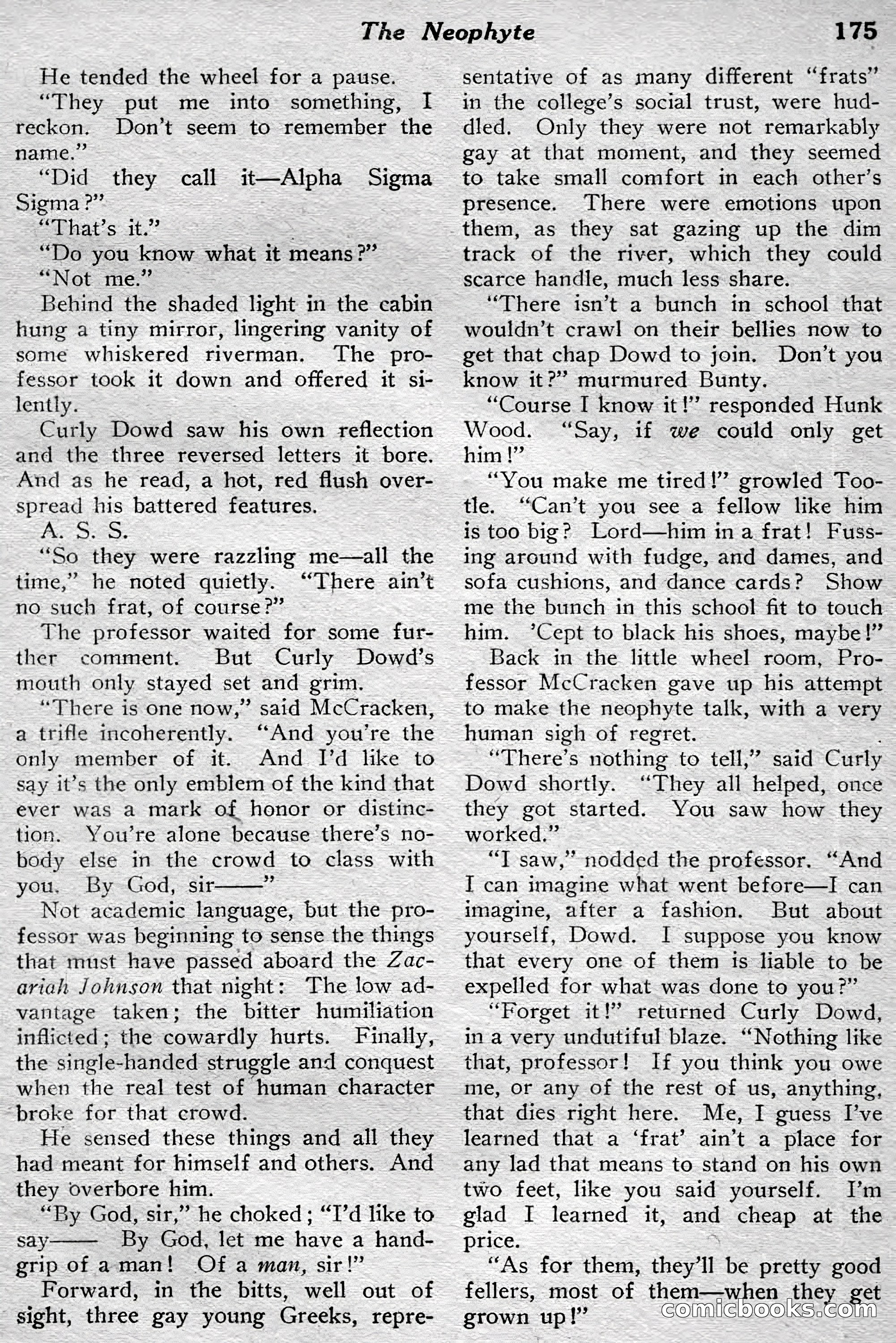 New Story Magazine, July 1914 — page 181 of 204