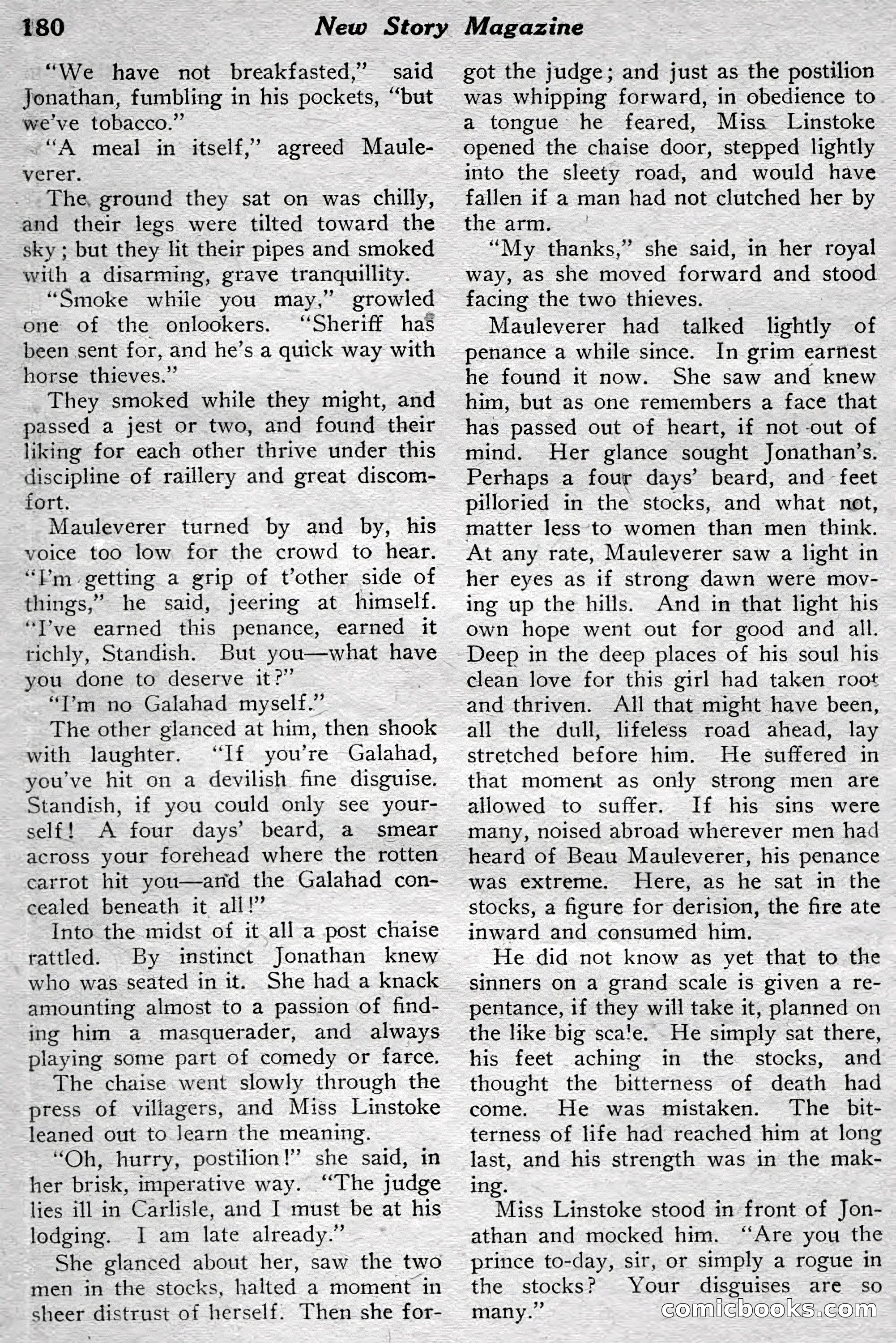 New Story Magazine, July 1914 — page 186 of 204