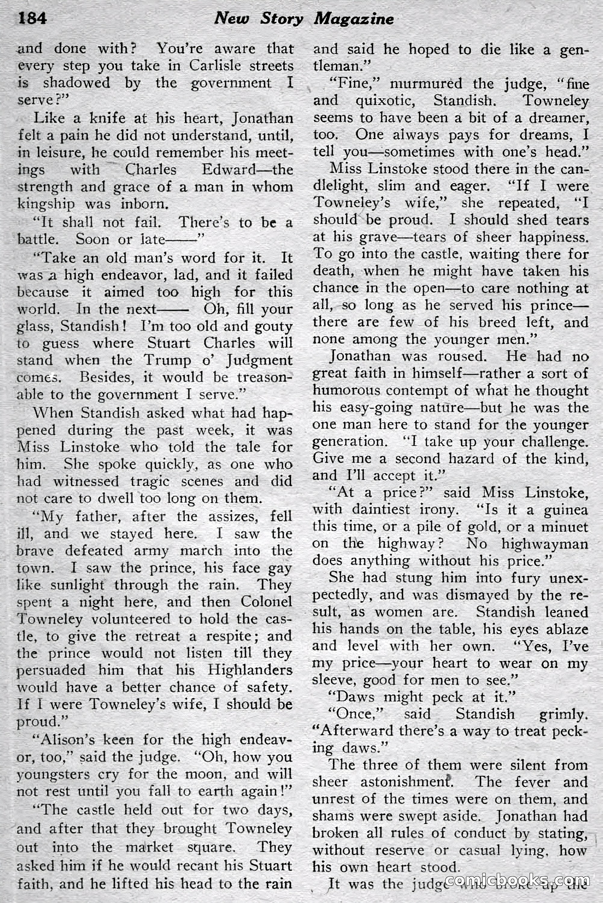 New Story Magazine, July 1914 — page 190 of 204