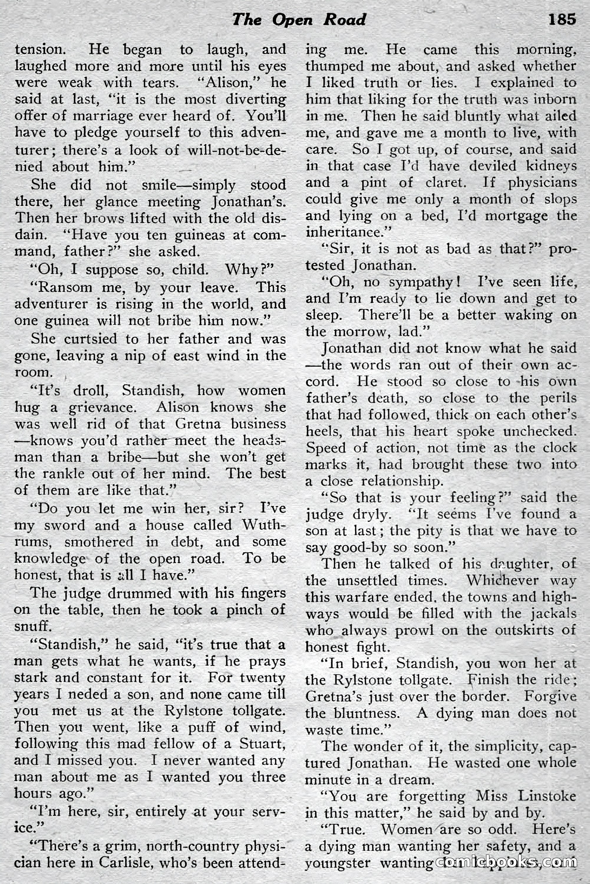 New Story Magazine, July 1914 — page 191 of 204