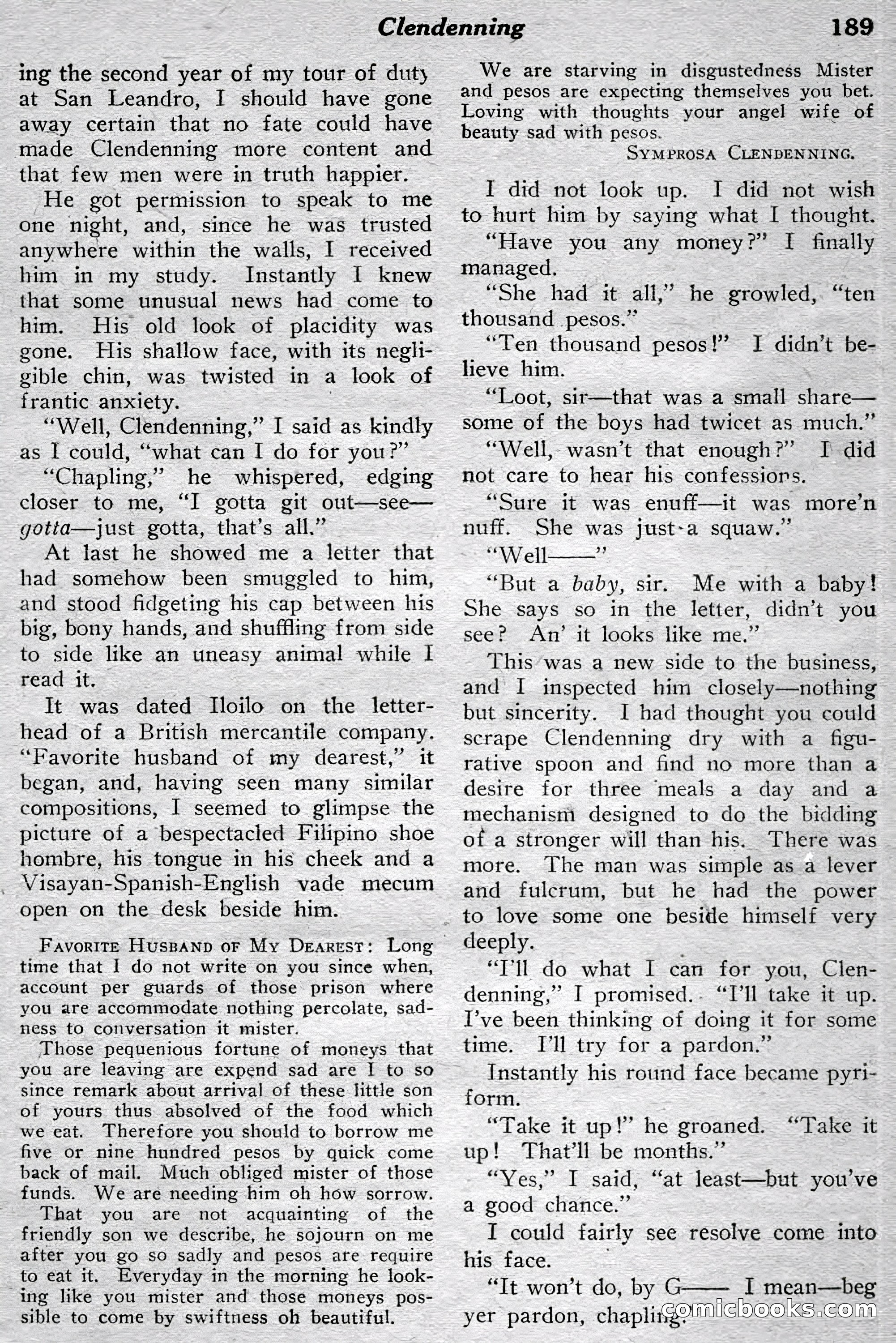 New Story Magazine, July 1914 — page 195 of 204